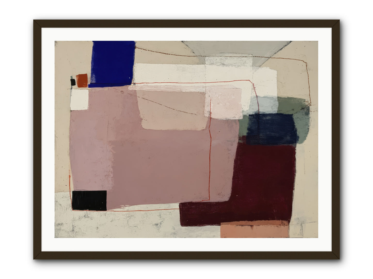 Elevated -- Framed Print - Black 40x30