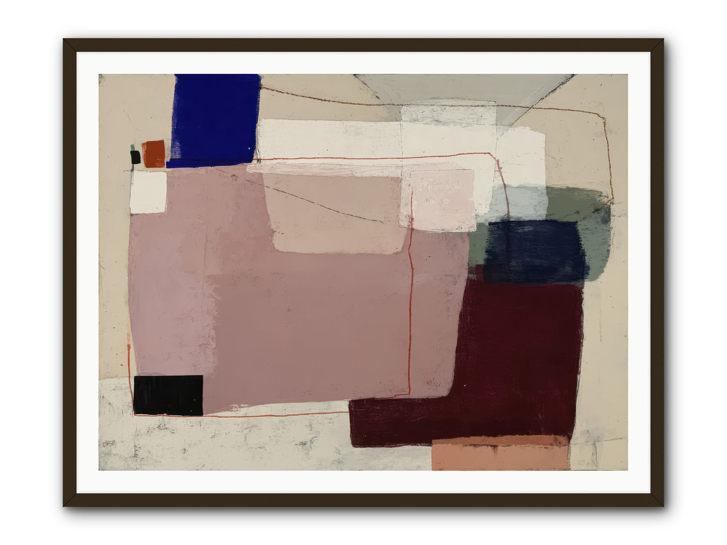 Elevated -- Framed Print - Black 48x36