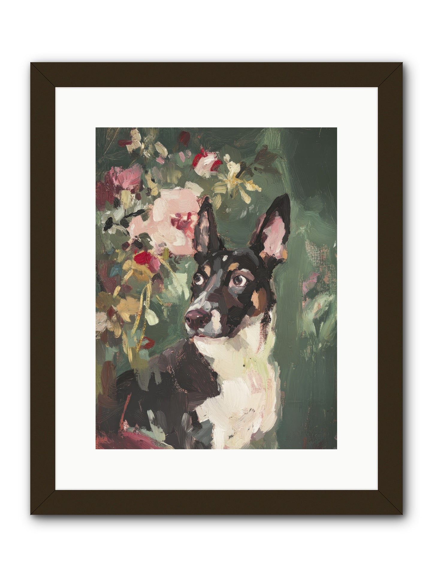 Elf -- Framed Print - Black 12x16