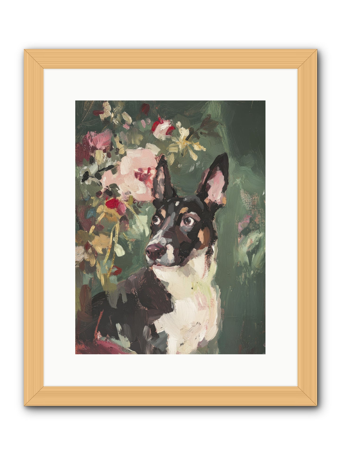 Elf -- Framed Print - Natural 12x16