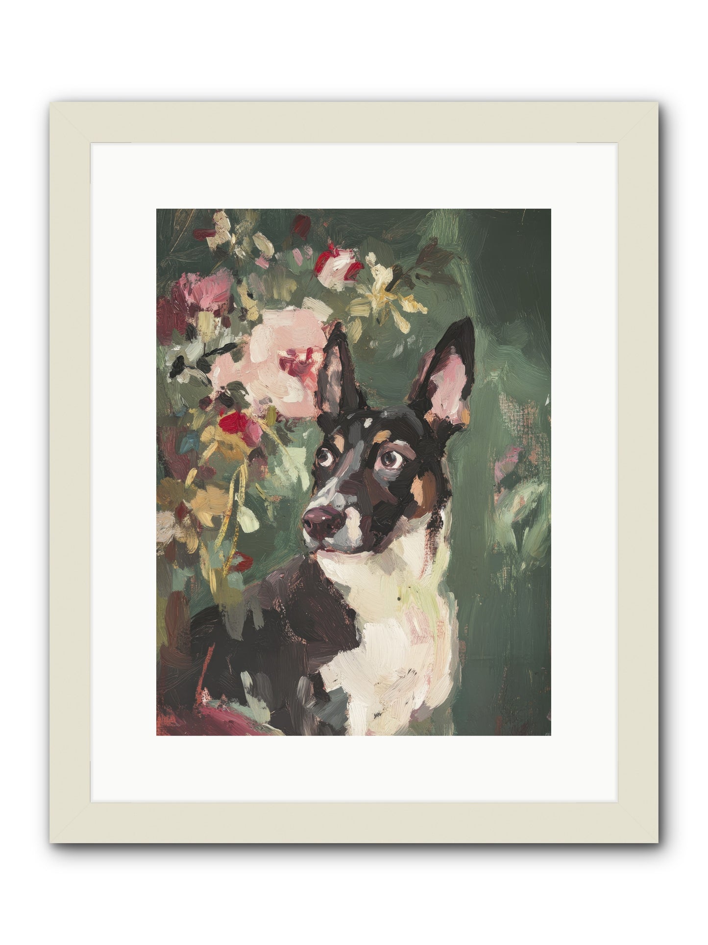 Elf -- Framed Print - White 12x16