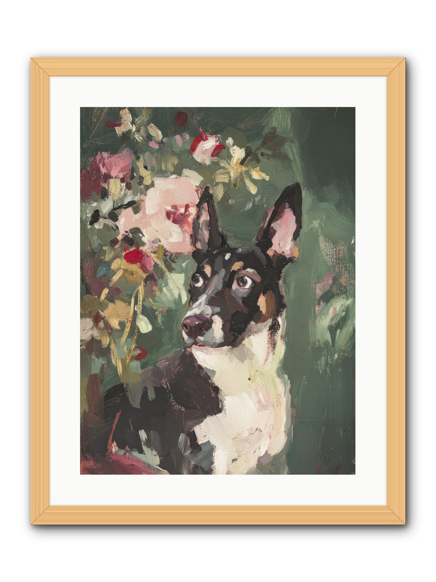 Elf -- Framed Print - Natural 18x24