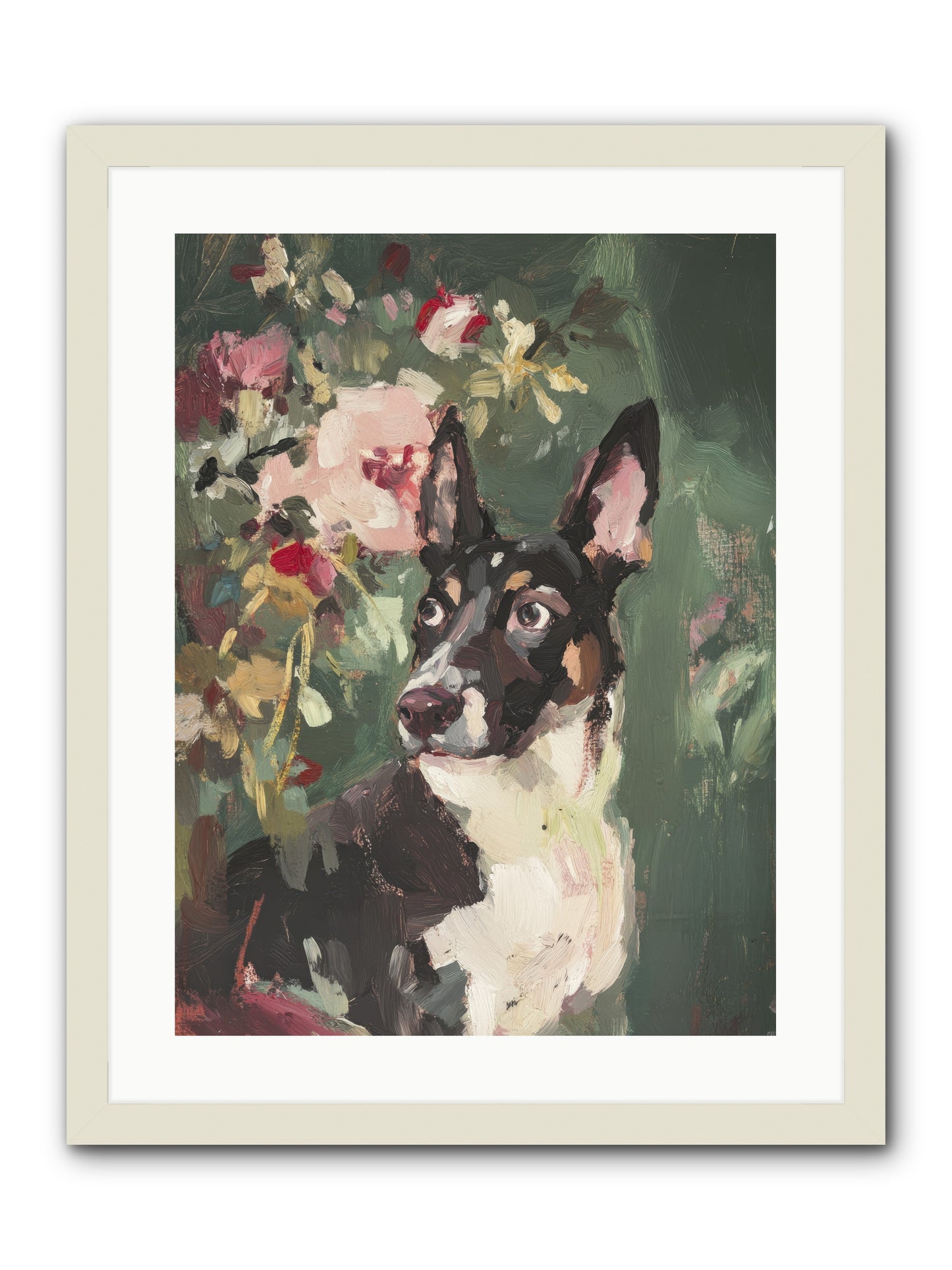 Elf -- Framed Print - White 18x24