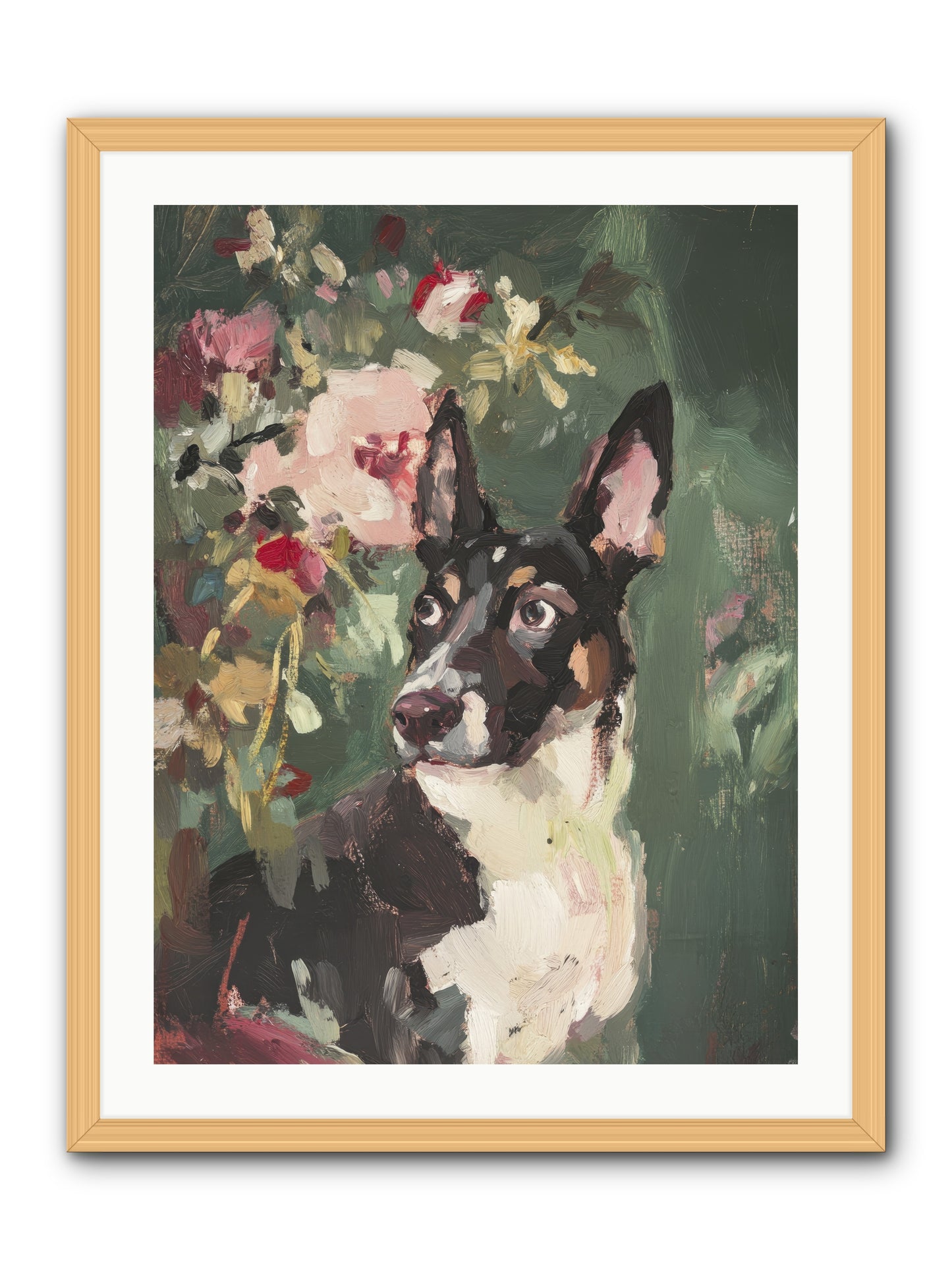 Elf -- Framed Print - Natural 24x32