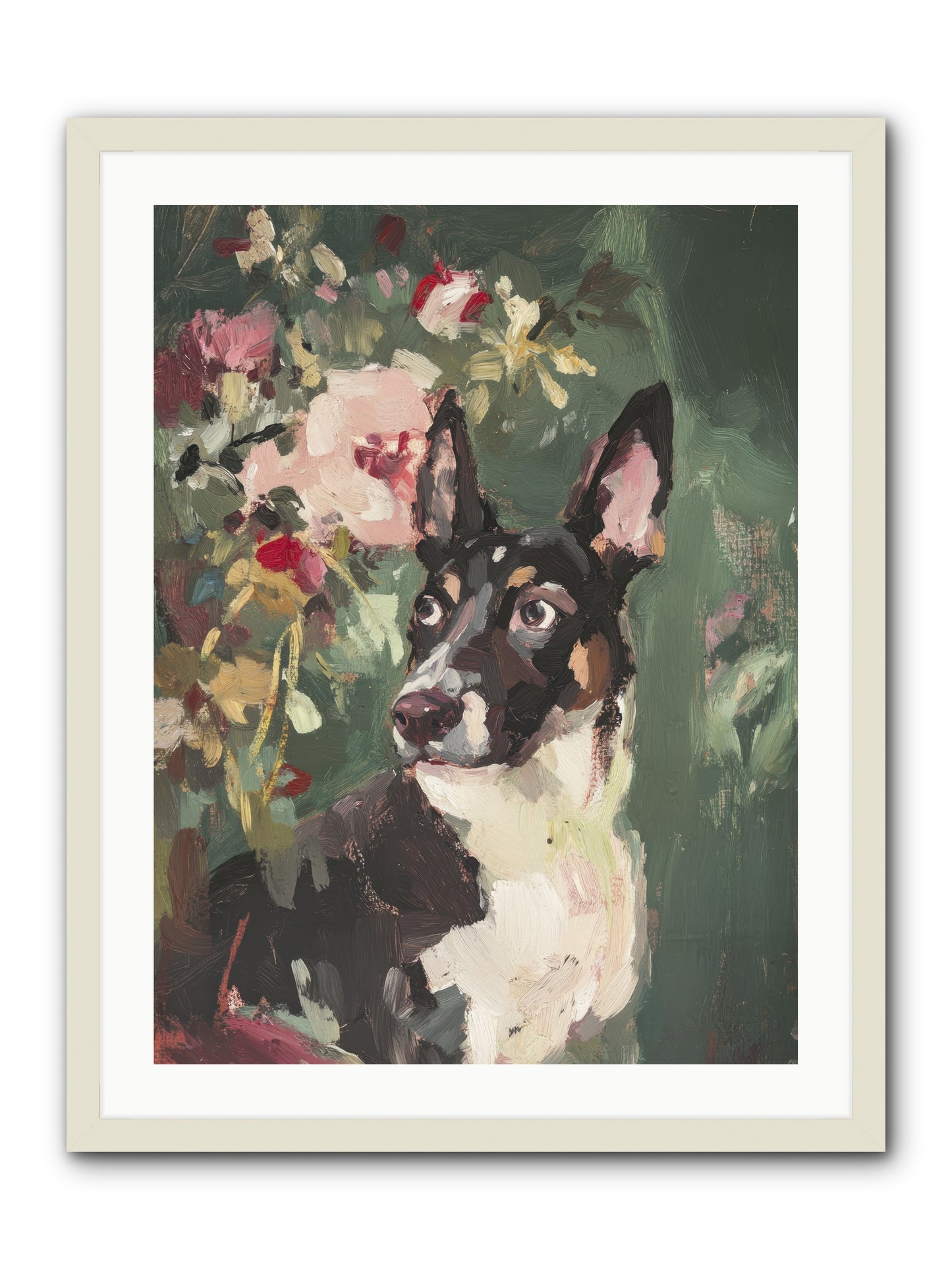 Elf -- Framed Print - White 24x32