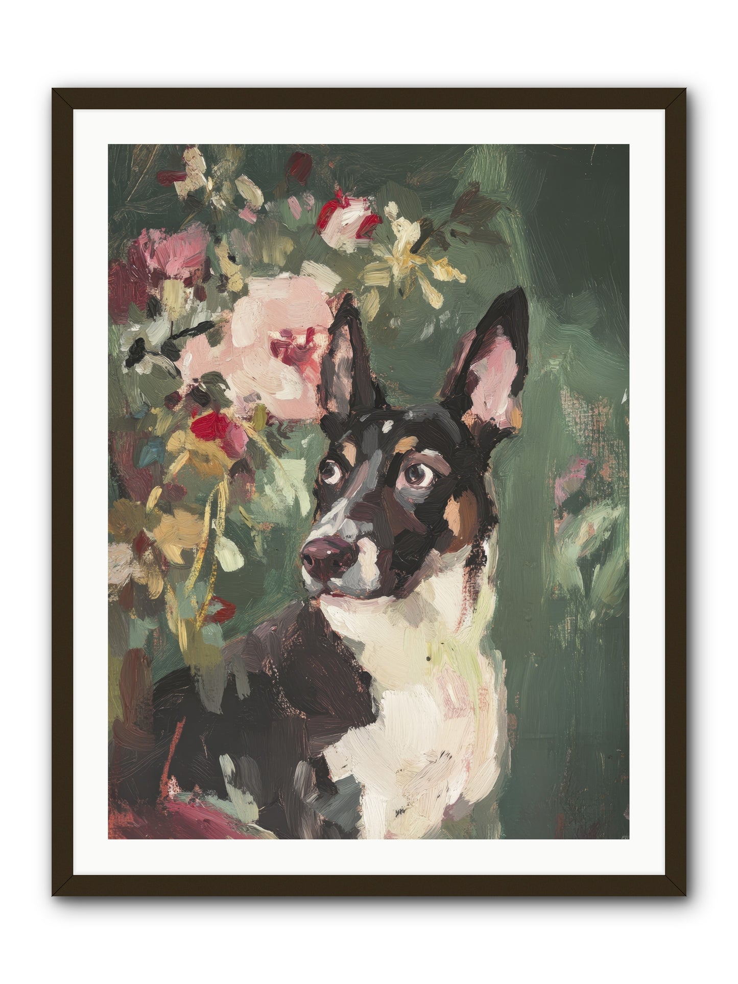 Elf -- Framed Print - Black 30x40