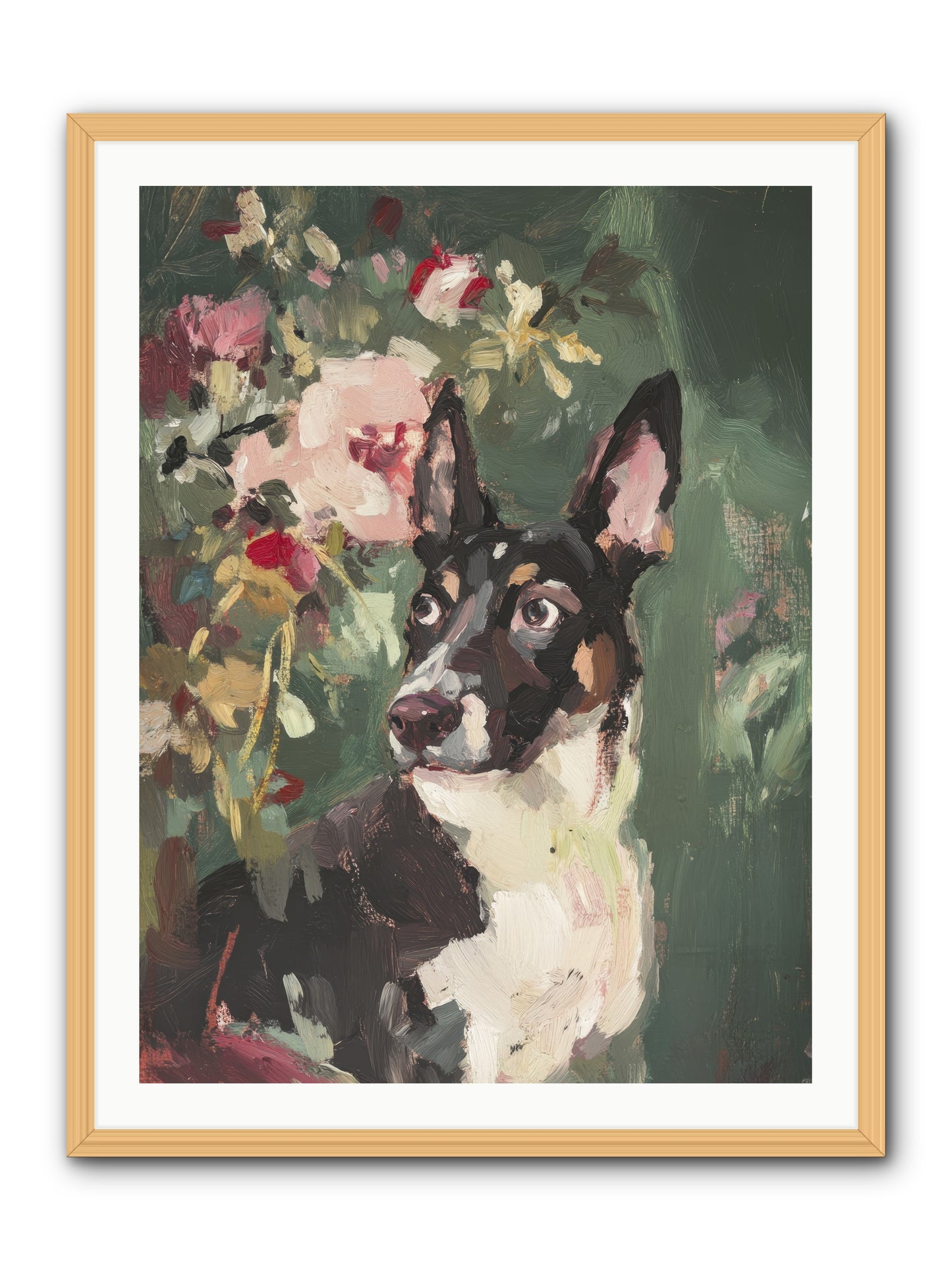 Elf -- Framed Print - Natural 30x40