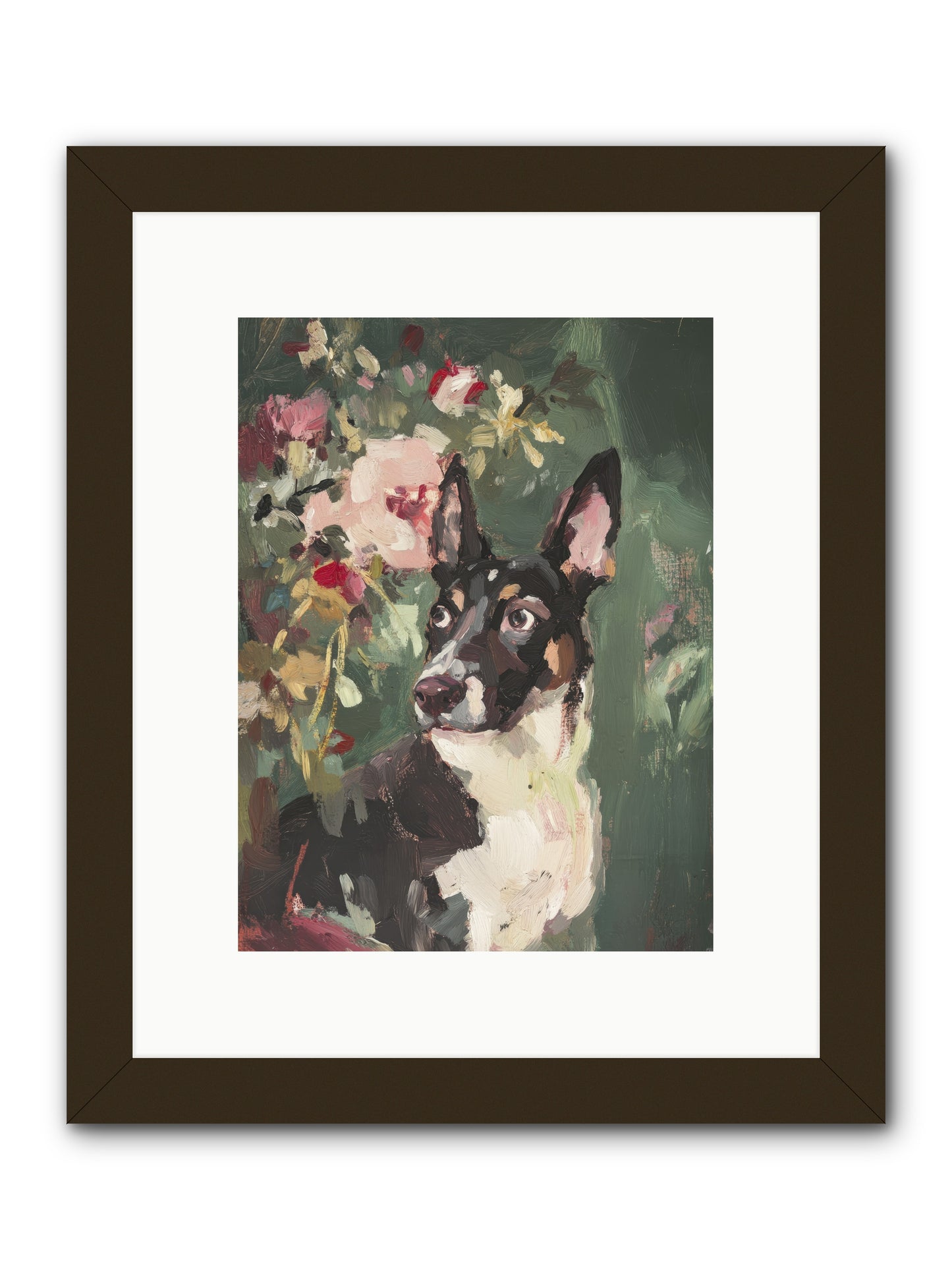Elf -- Framed Print - Black 9x12