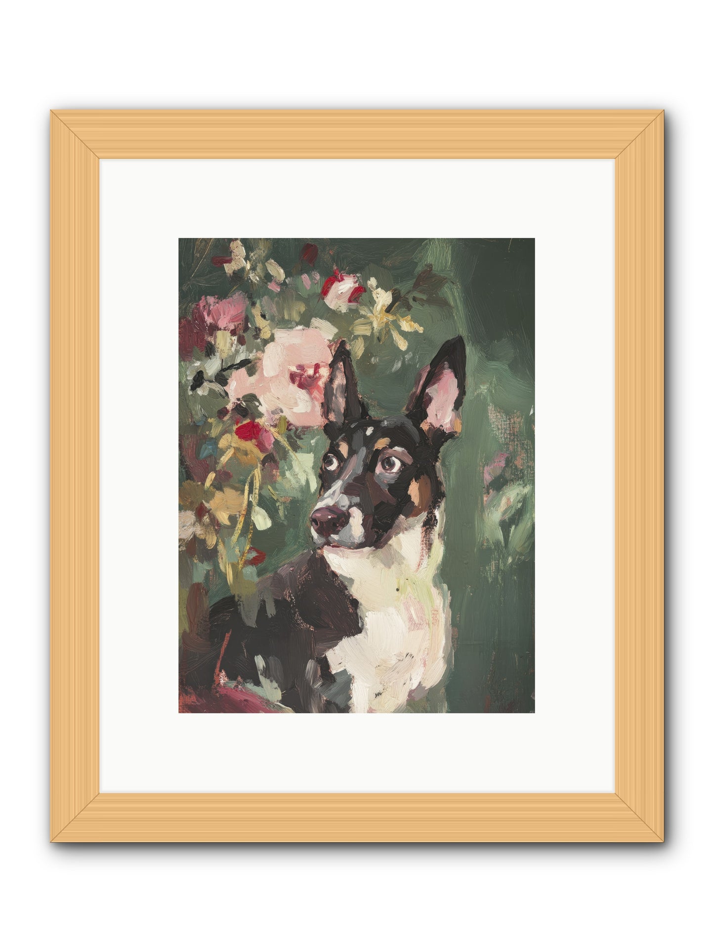 Elf -- Framed Print - Natural 9x12