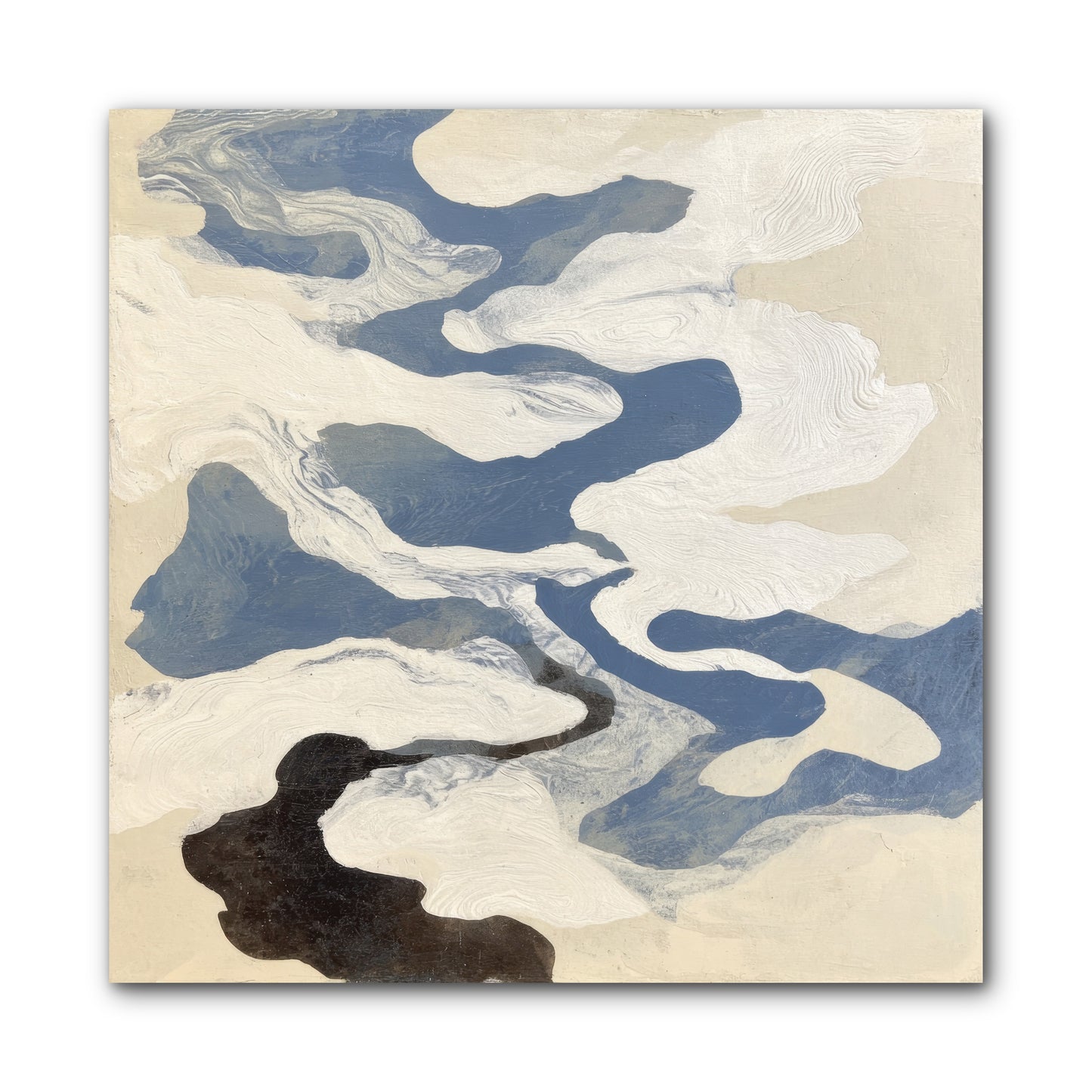 Ellipse -- Wrapped Canvas 10x10