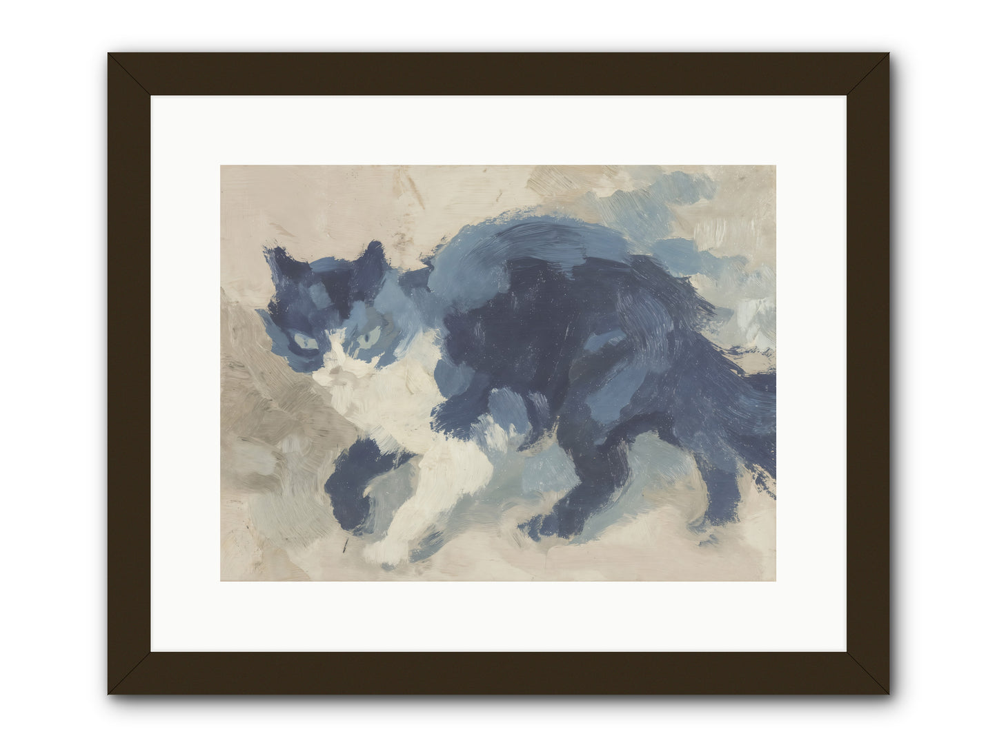 Eloquence In Motion -- Framed Print - Black 16x12