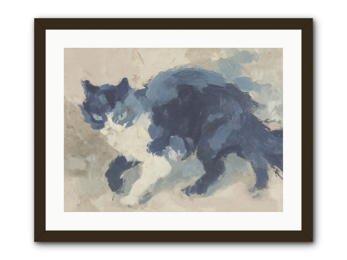 Eloquence In Motion -- Framed Print - Black 24x18