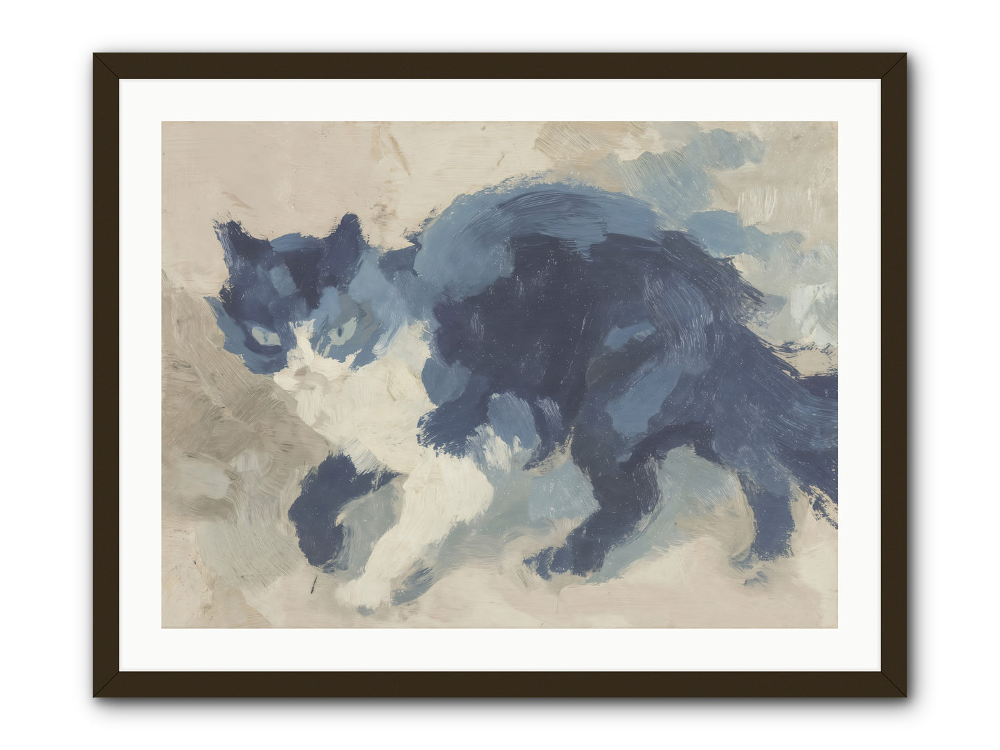 Eloquence In Motion -- Framed Print - Black 32x24