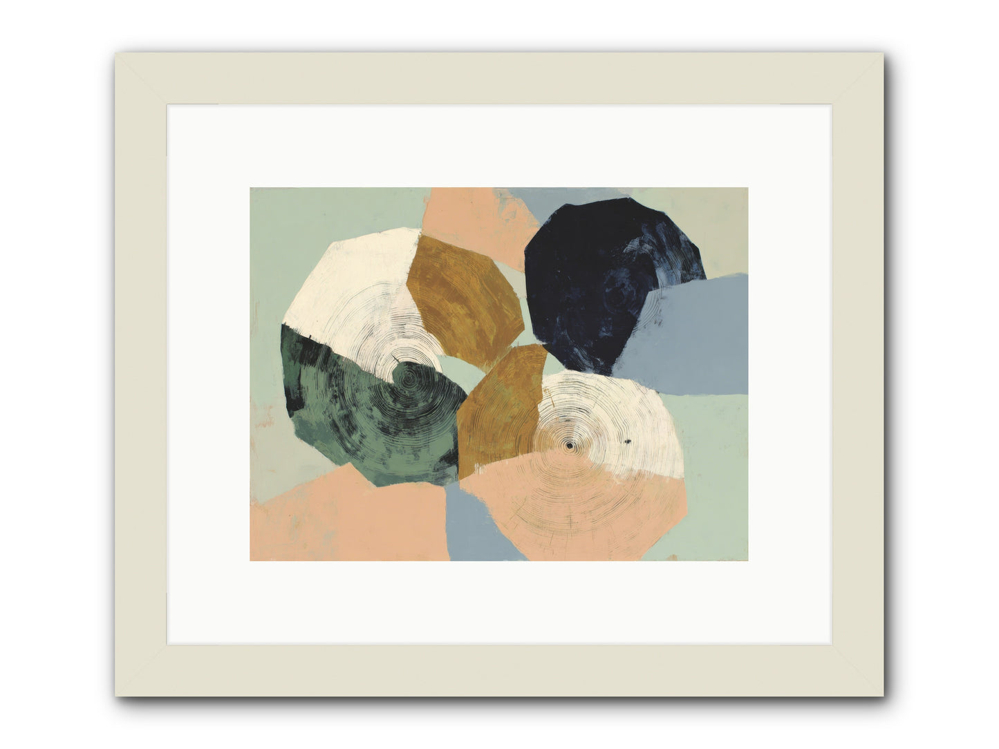 Ember -- Framed Print - White 12x9