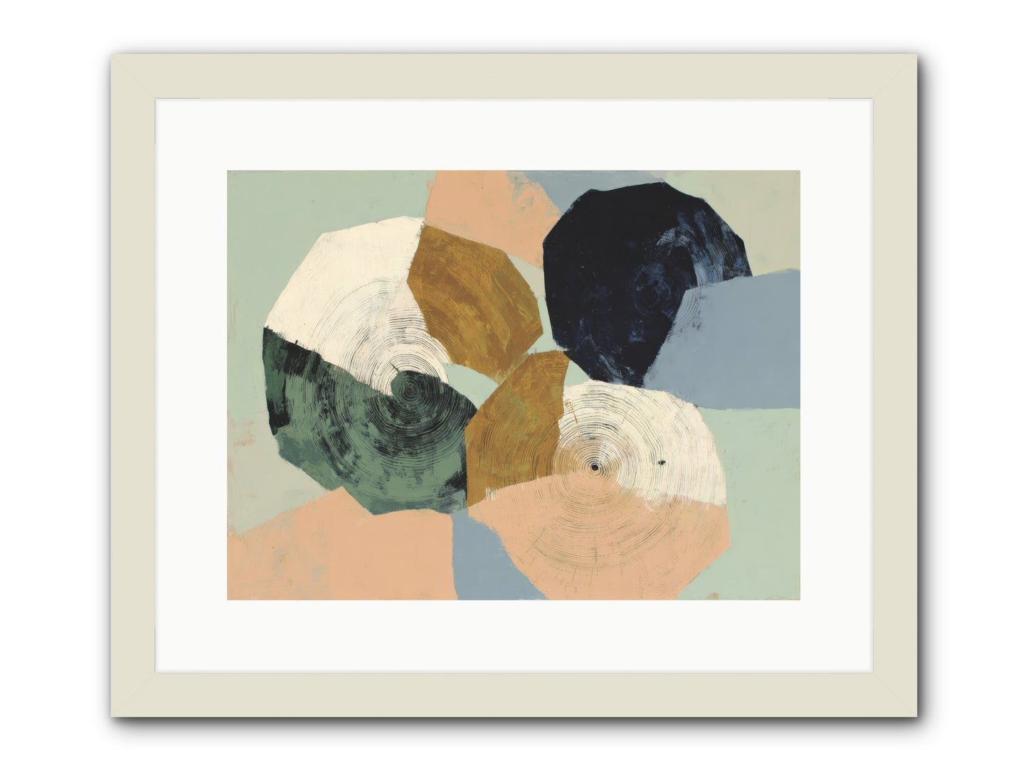 Ember -- Framed Print - White 16x12