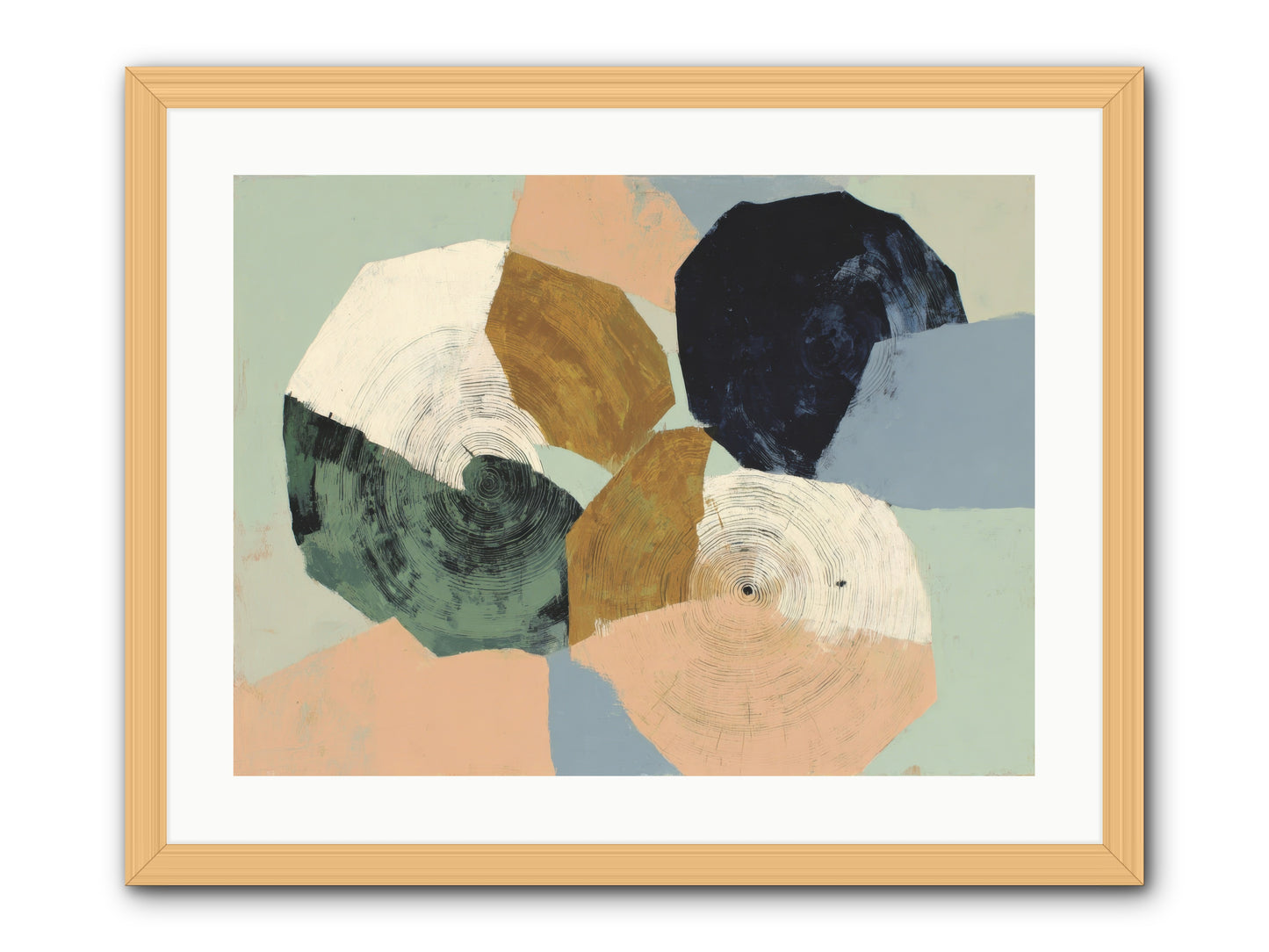 Ember -- Framed Print - Natural 24x18