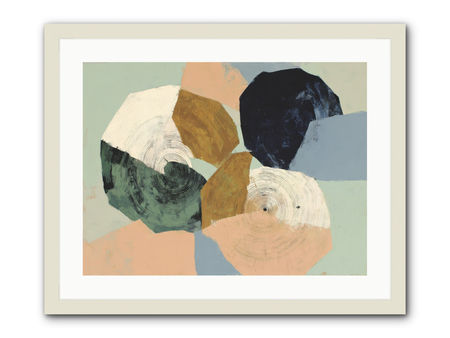 Ember -- Framed Print - White 24x18