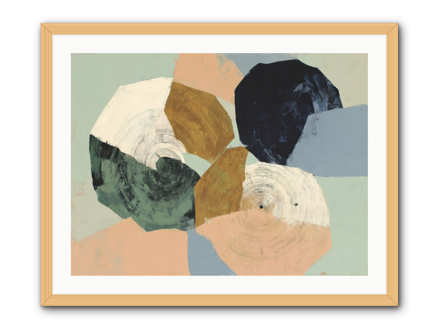Ember -- Framed Print - Natural 32x24