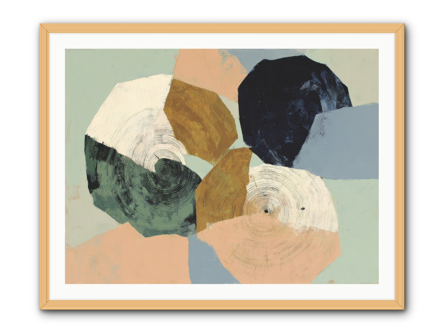 Ember -- Framed Print - Natural 40x30
