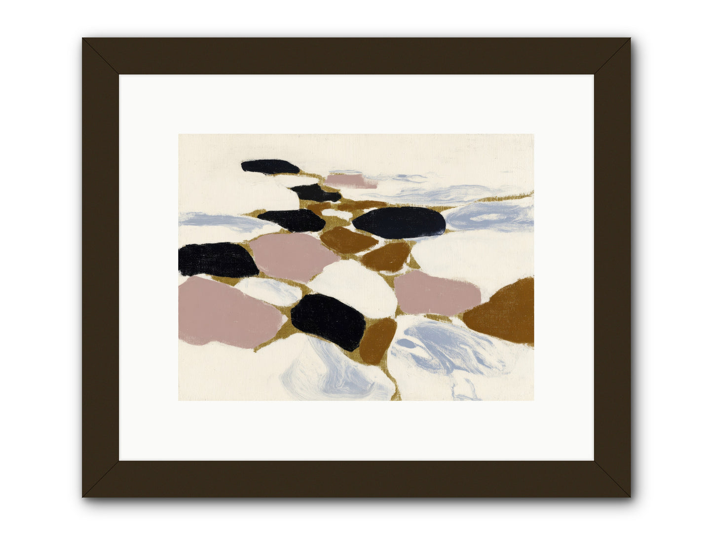 Emberly -- Framed Print - Black 12x9