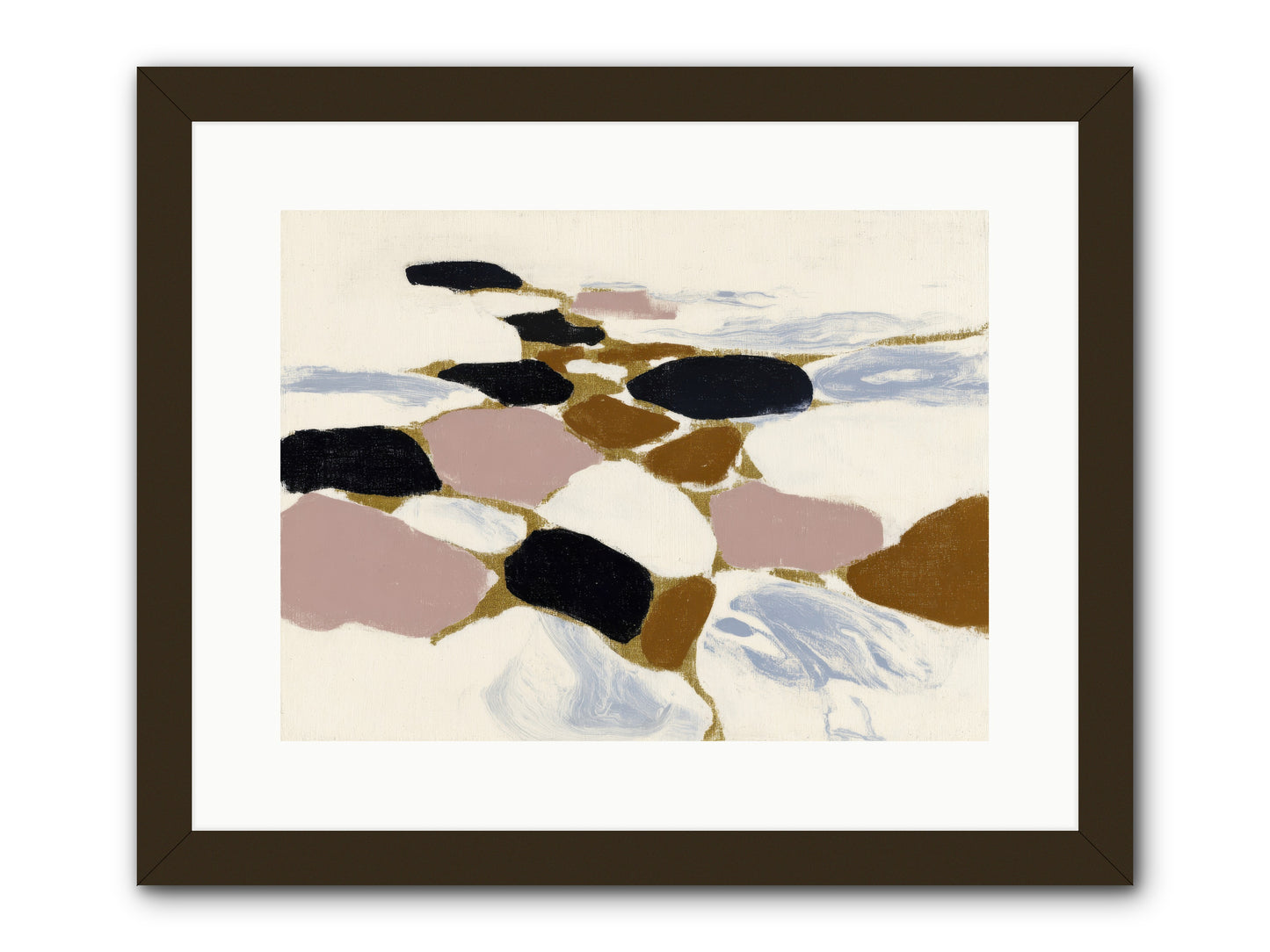 Emberly -- Framed Print - Black 16x12
