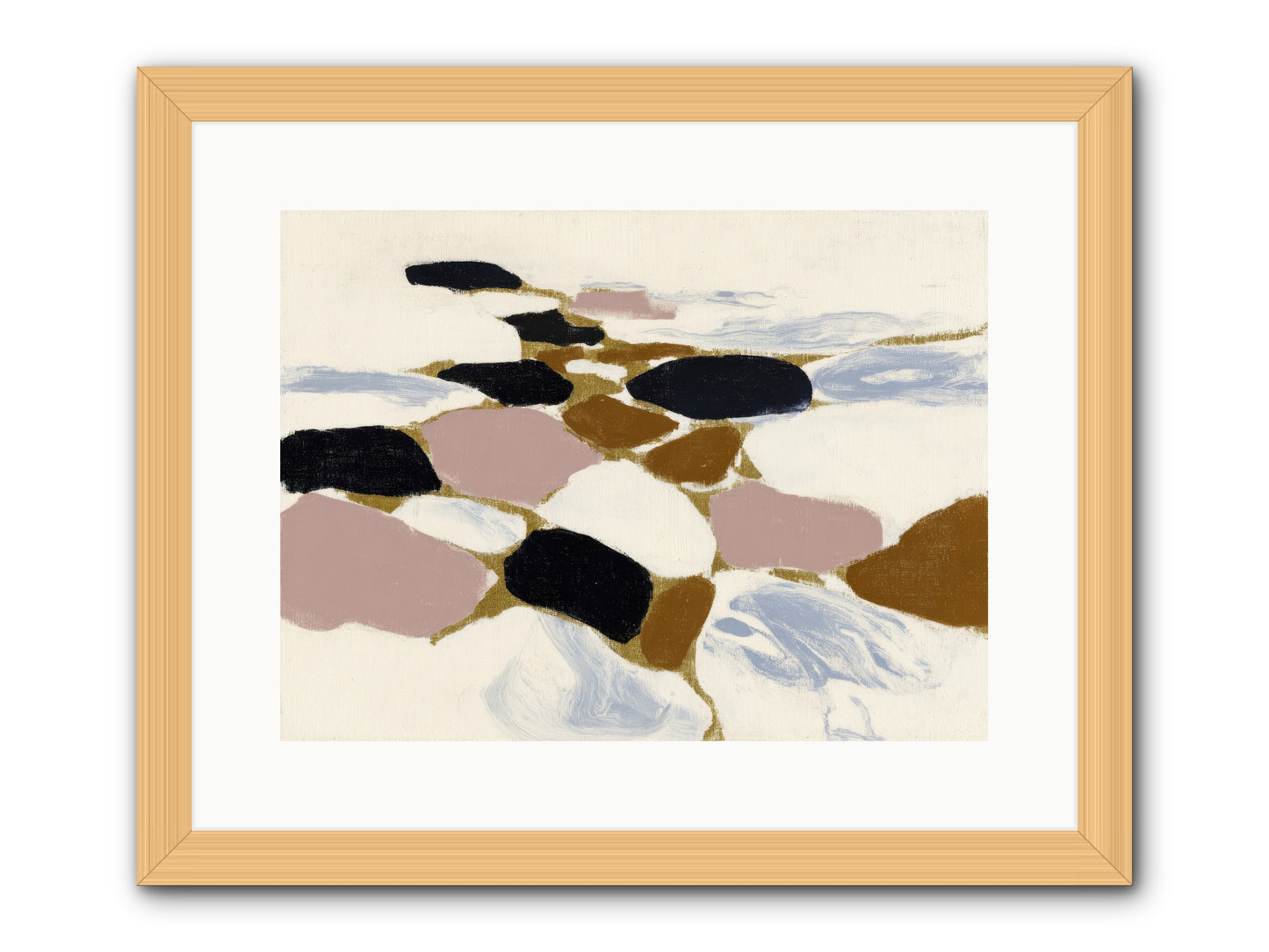 Emberly -- Framed Print - Natural 16x12