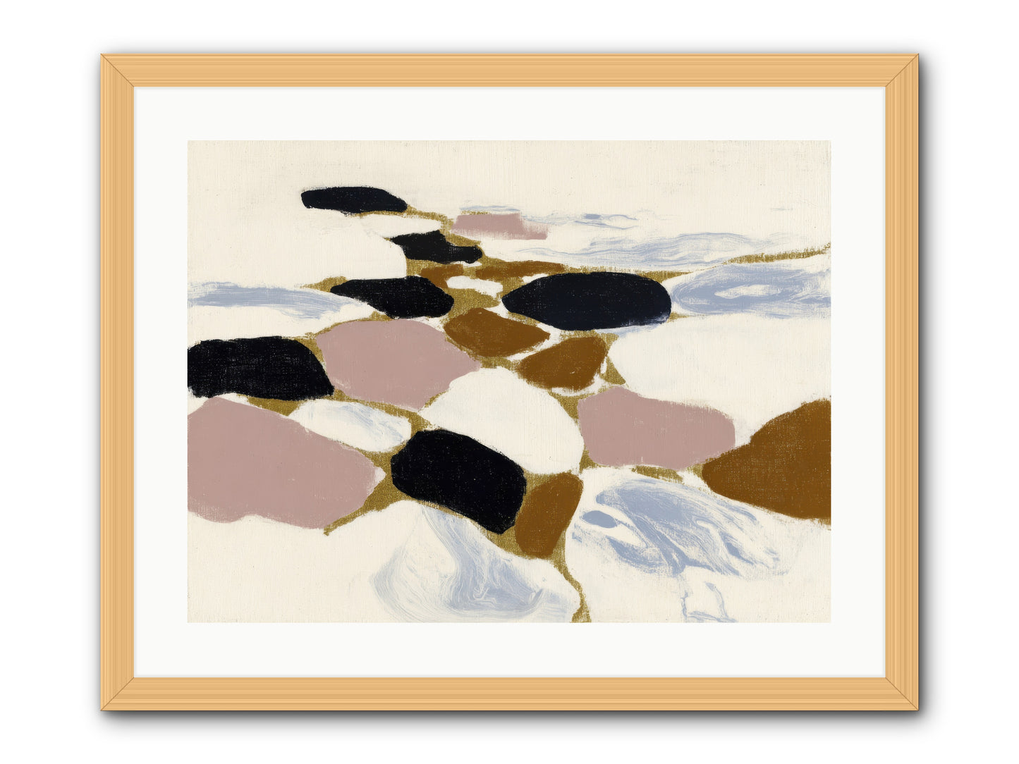 Emberly -- Framed Print - Natural 24x18