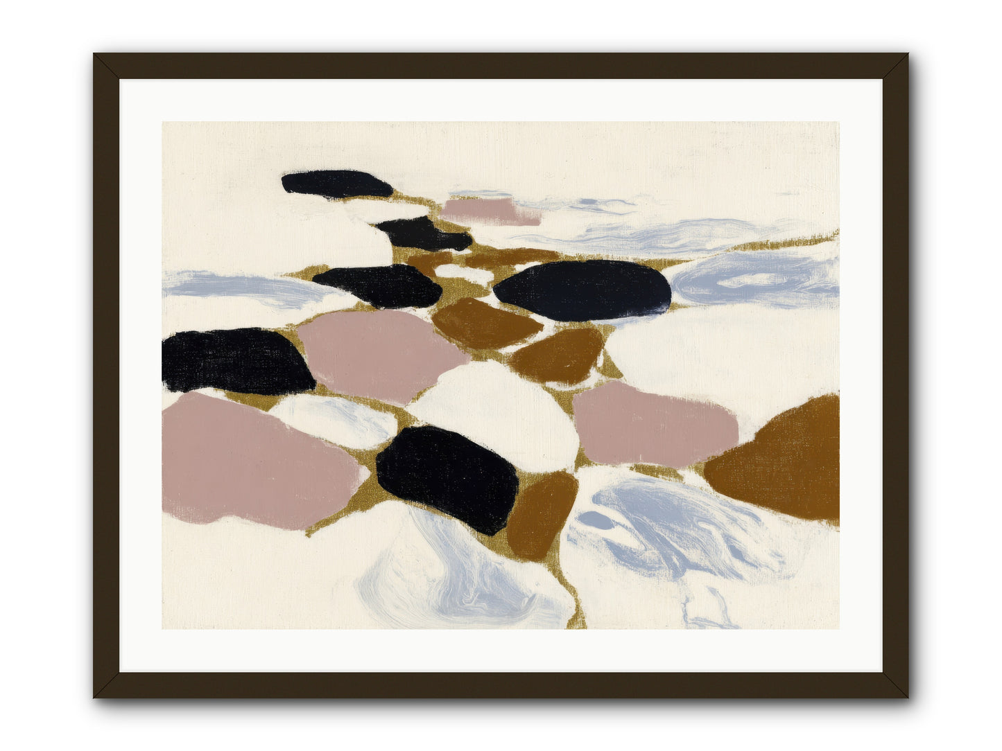 Emberly -- Framed Print - Black 32x24