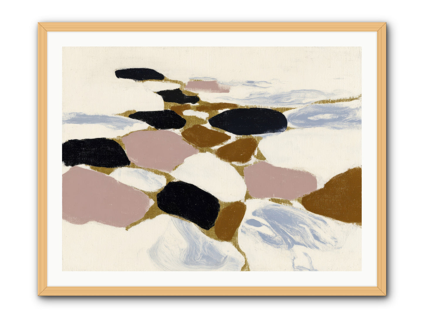 Emberly -- Framed Print - Natural 40x30