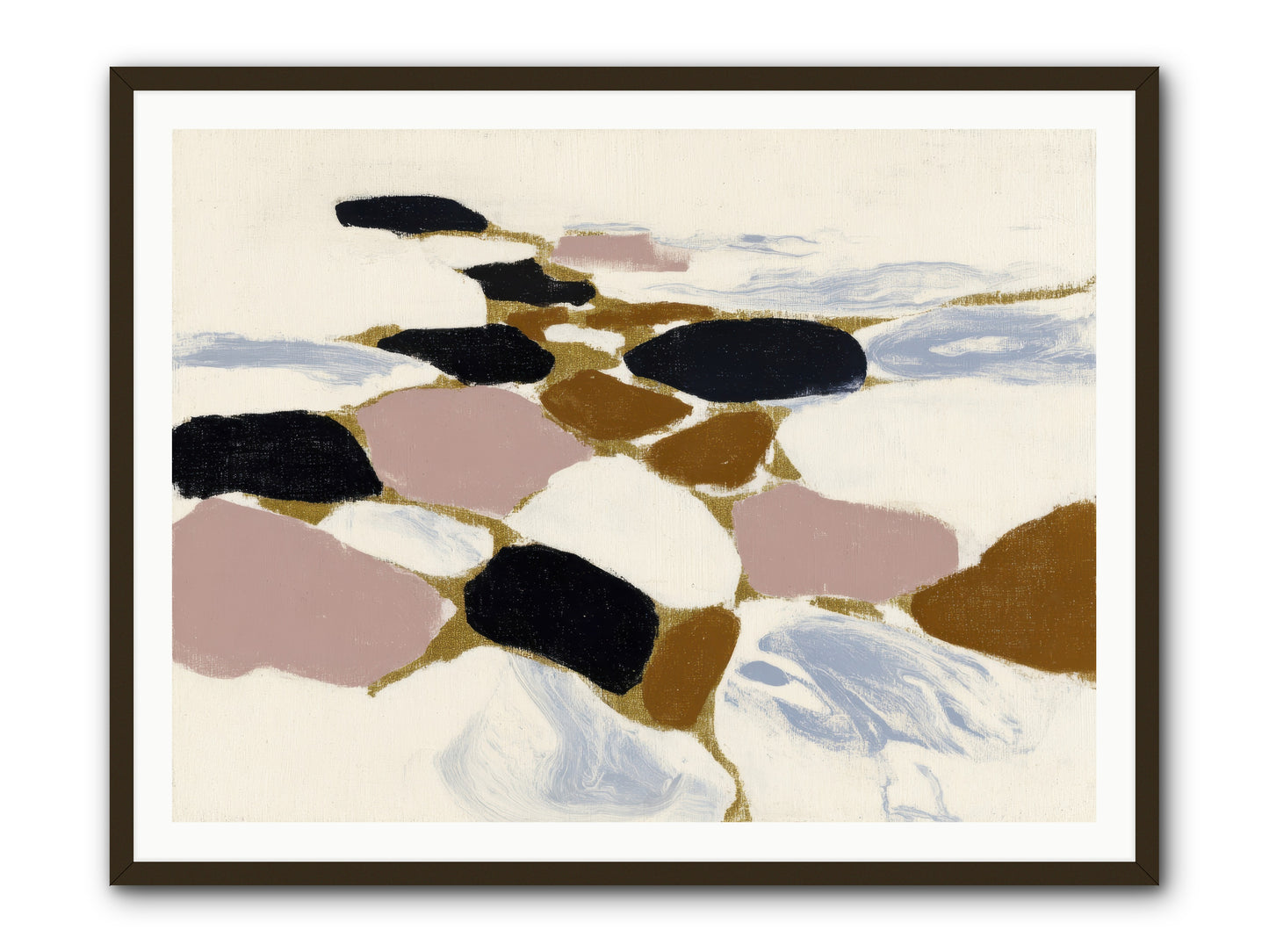 Emberly -- Framed Print - Black 48x36
