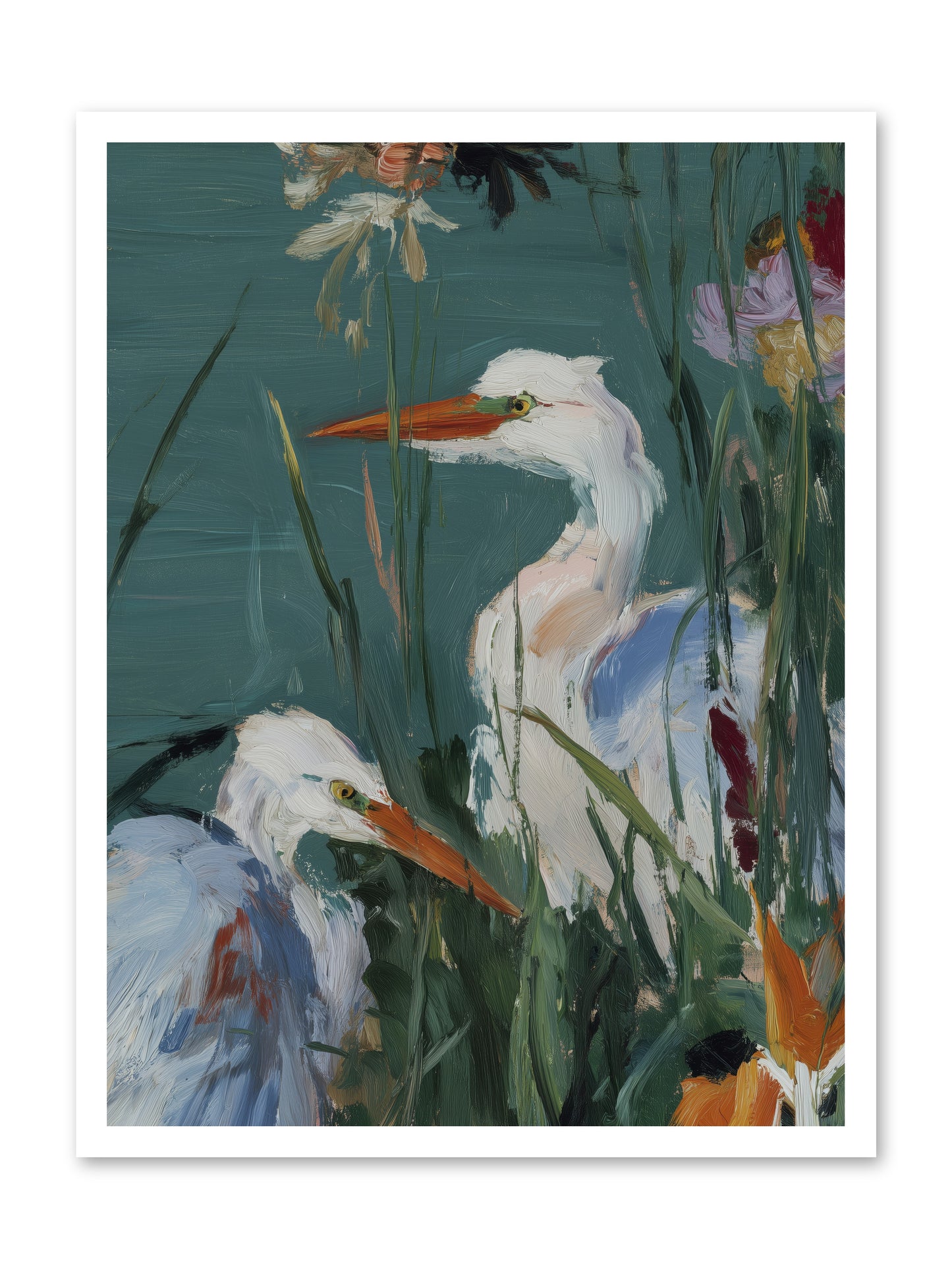 Emerald Cradles -- Paper Print 24x32