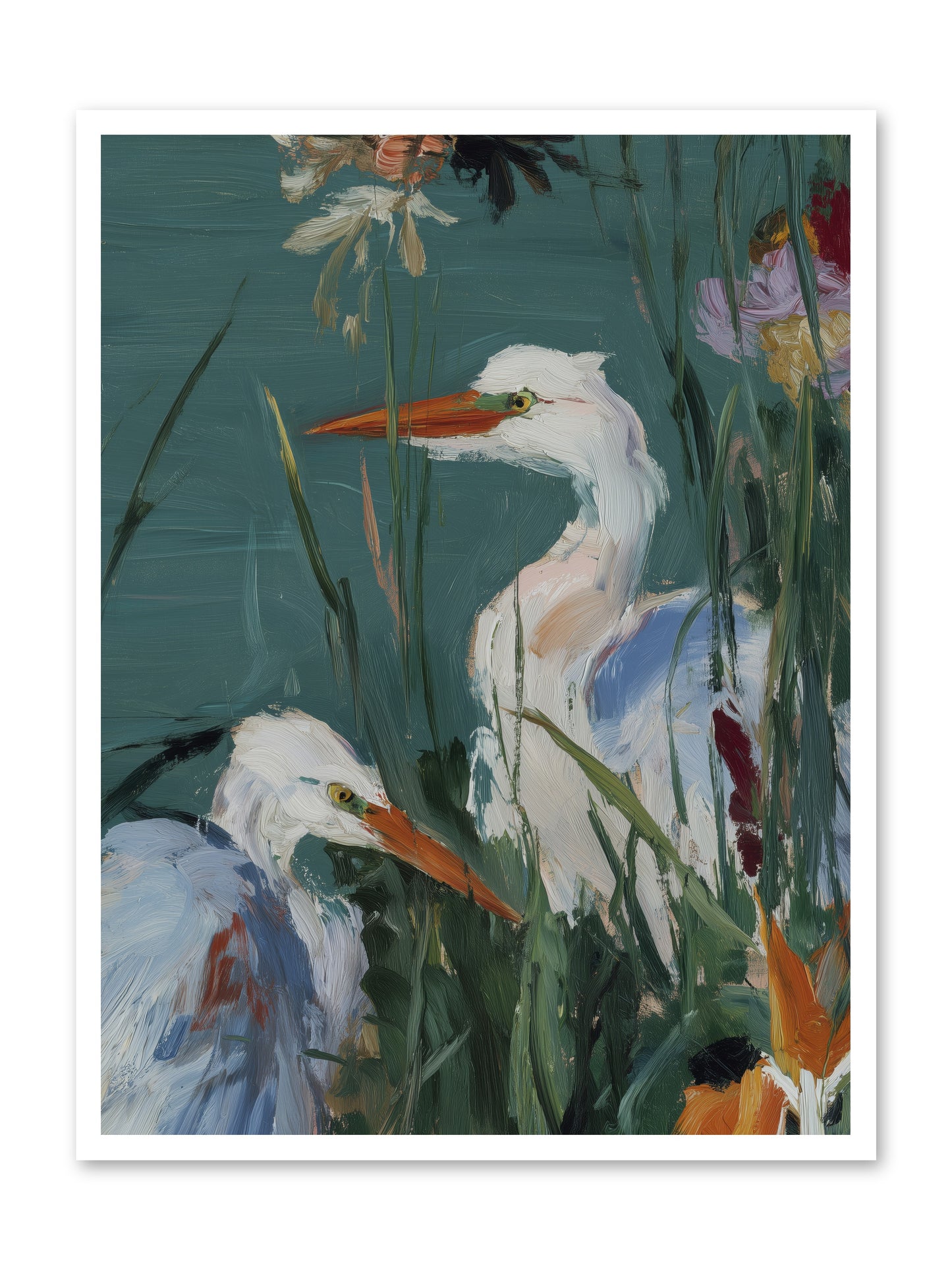 Emerald Cradles -- Paper Print 30x40