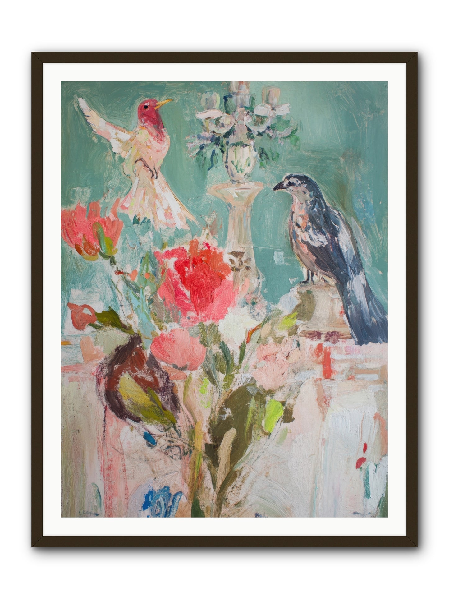 Emerald Dawn -- Framed Print - Black 36x48