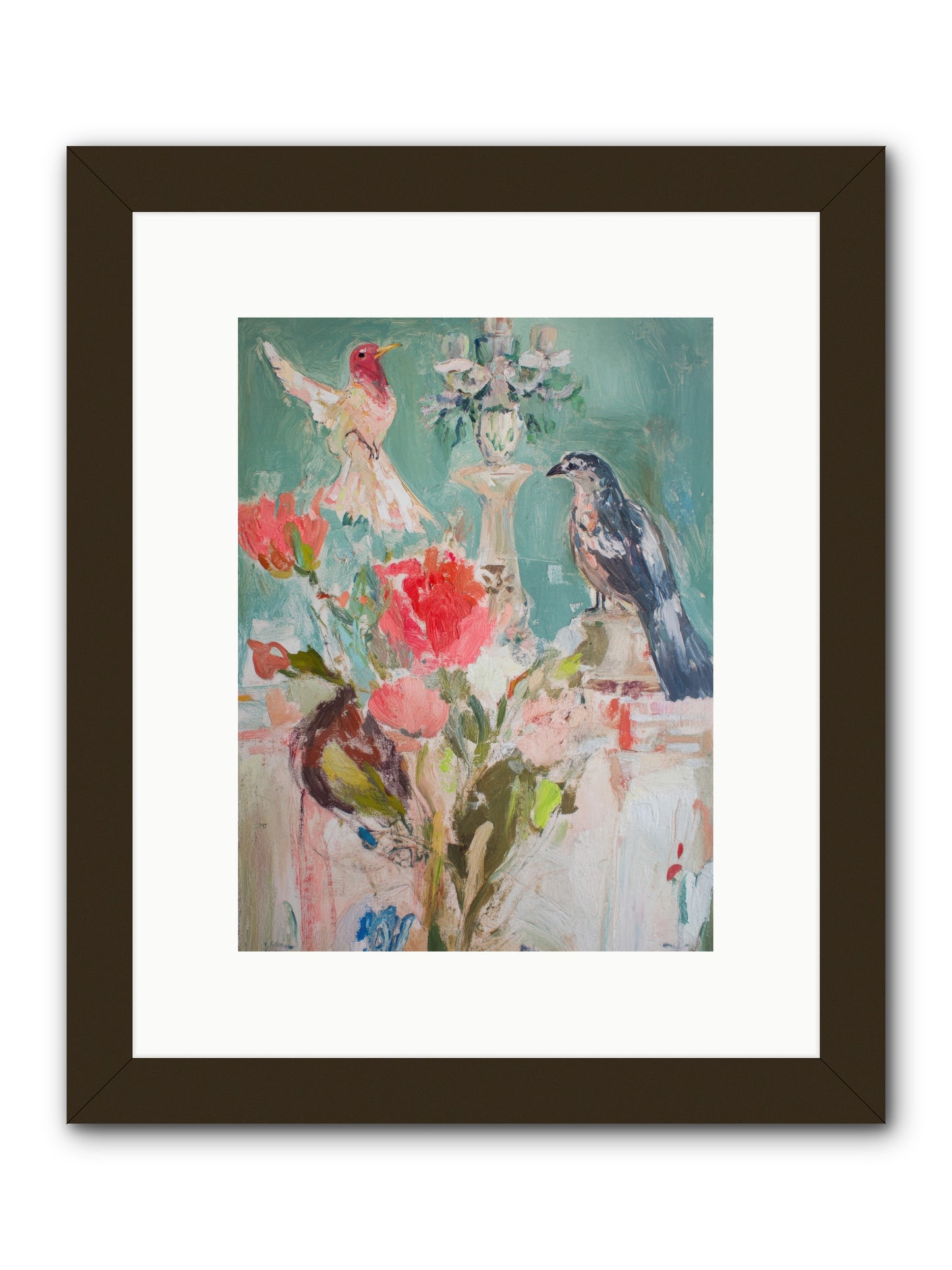 Emerald Dawn -- Framed Print - Black 9x12