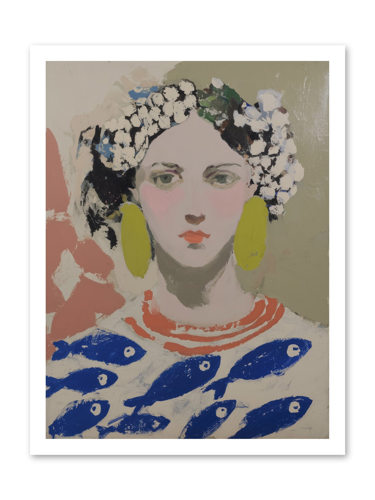 Empress of Riviera Tables -- Paper Print 18x24