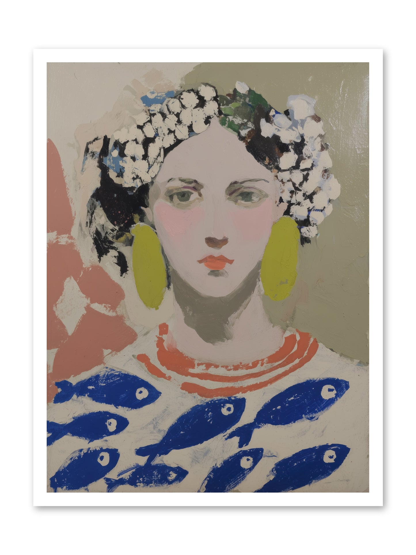Empress of Riviera Tables -- Paper Print 24x32