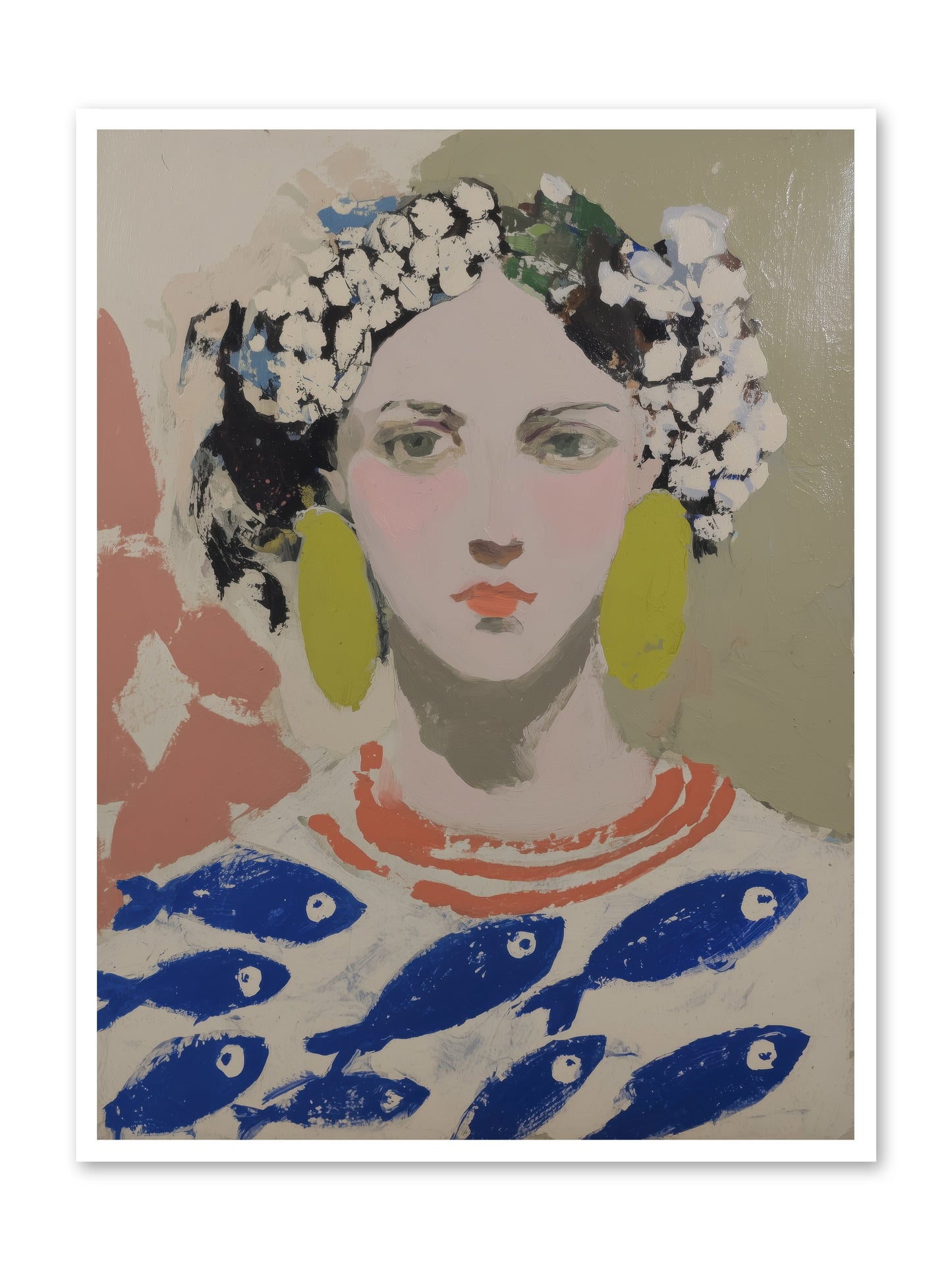 Empress of Riviera Tables -- Paper Print 36x48