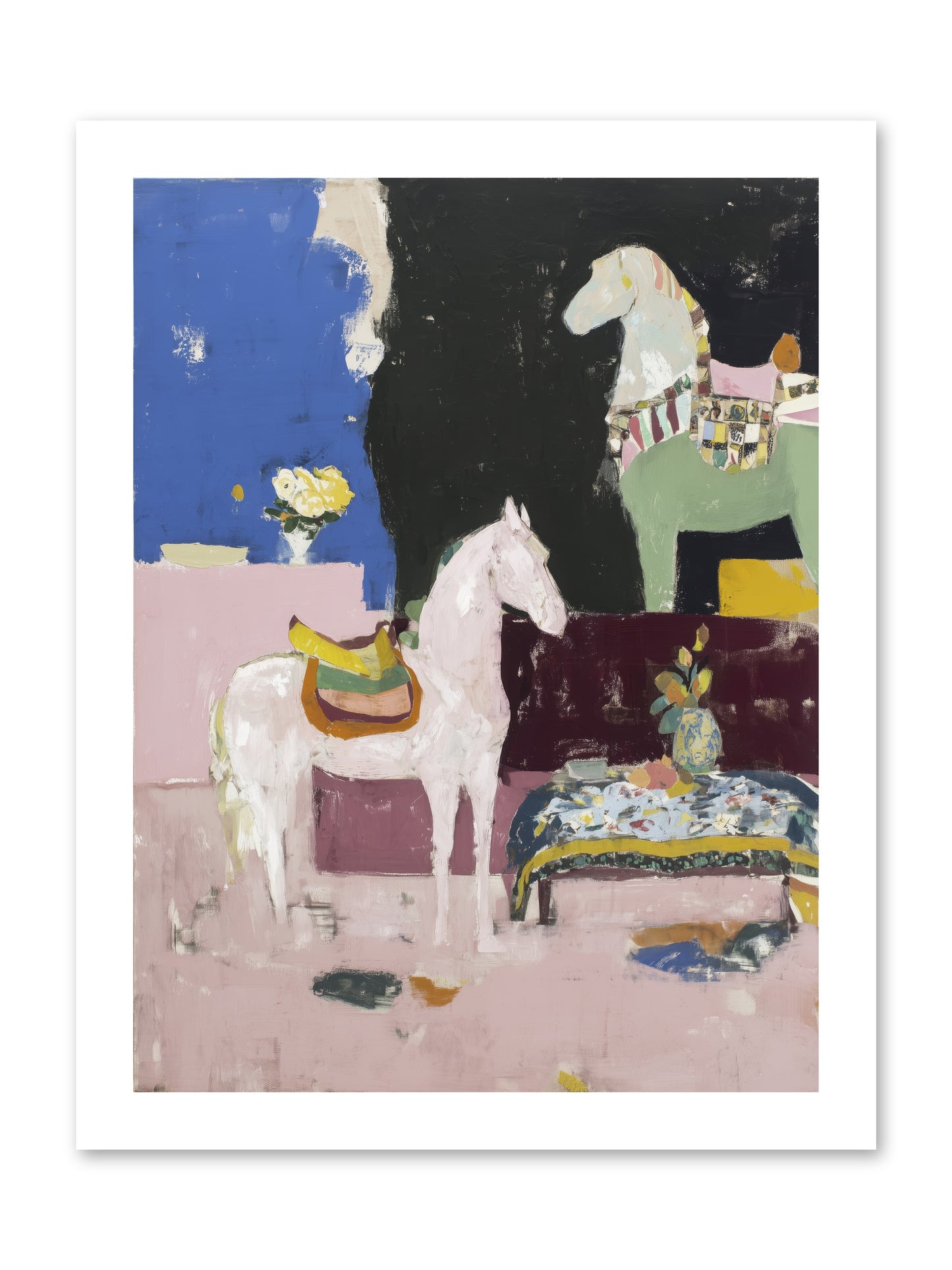 Empty Chair -- Loose Canvas Print 12x16