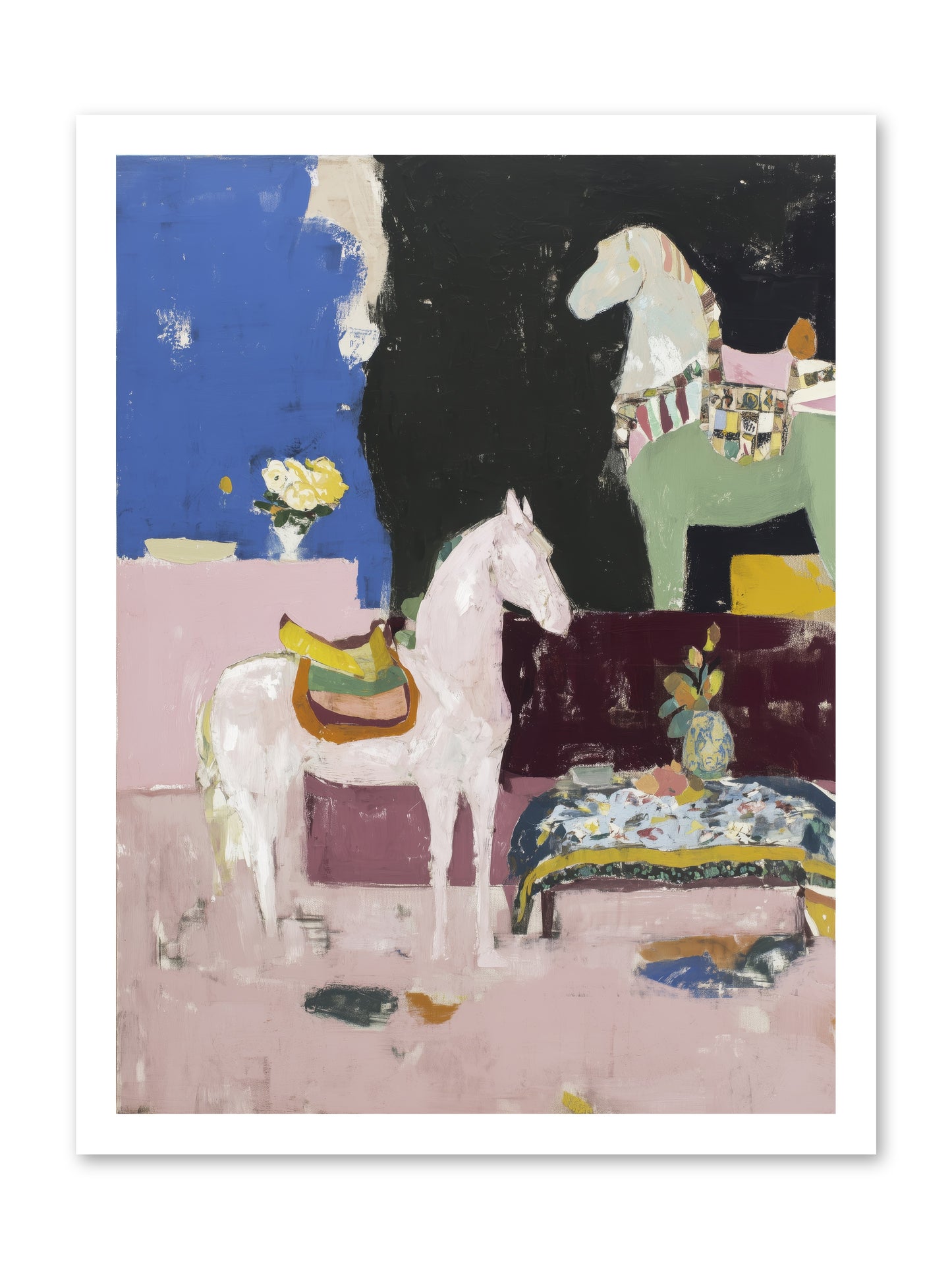 Empty Chair -- Loose Canvas Print 18x24