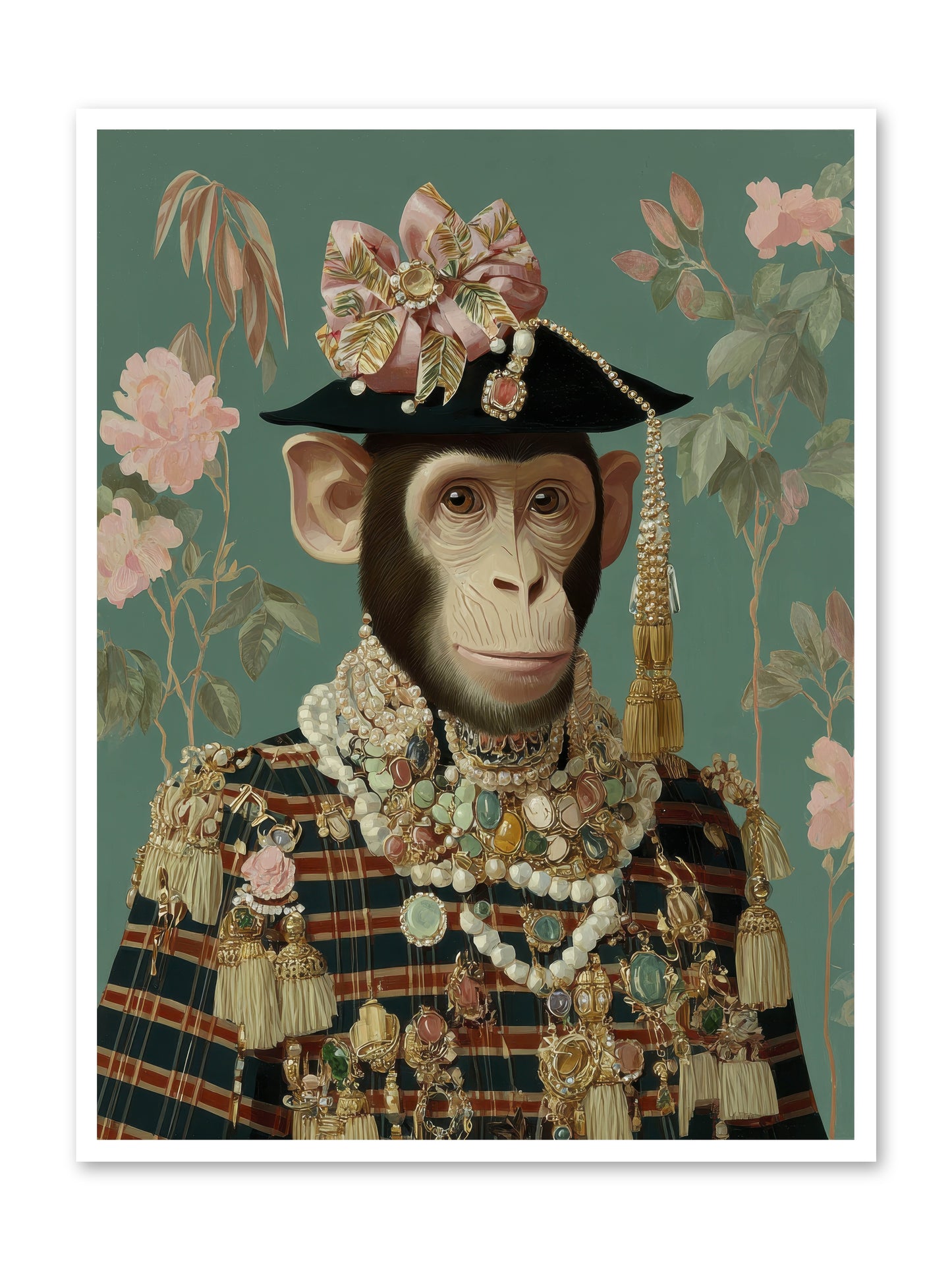 Enamored Finery -- Loose Canvas Print 36x48