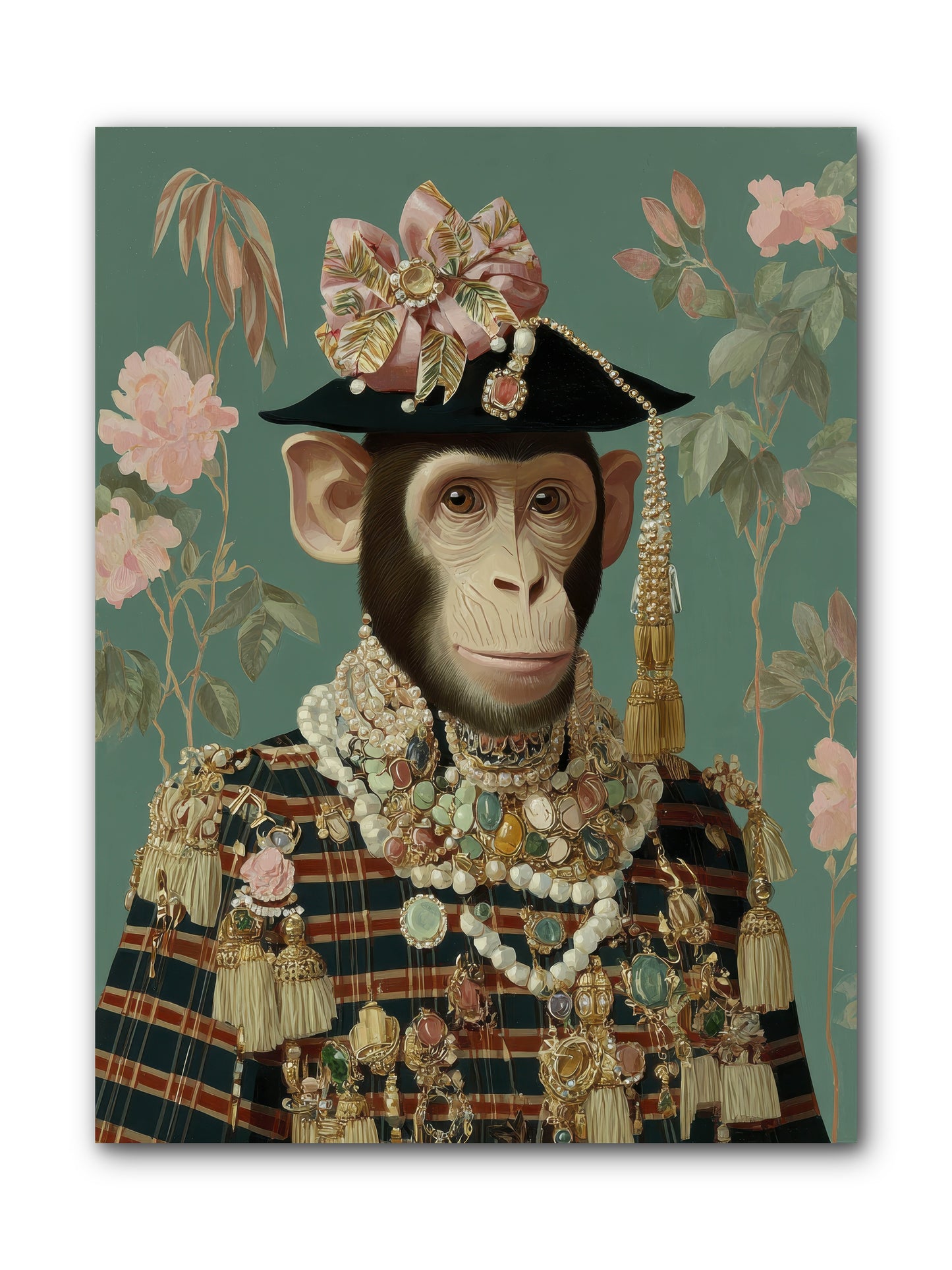Enamored Finery -- Wrapped Canvas 9x12