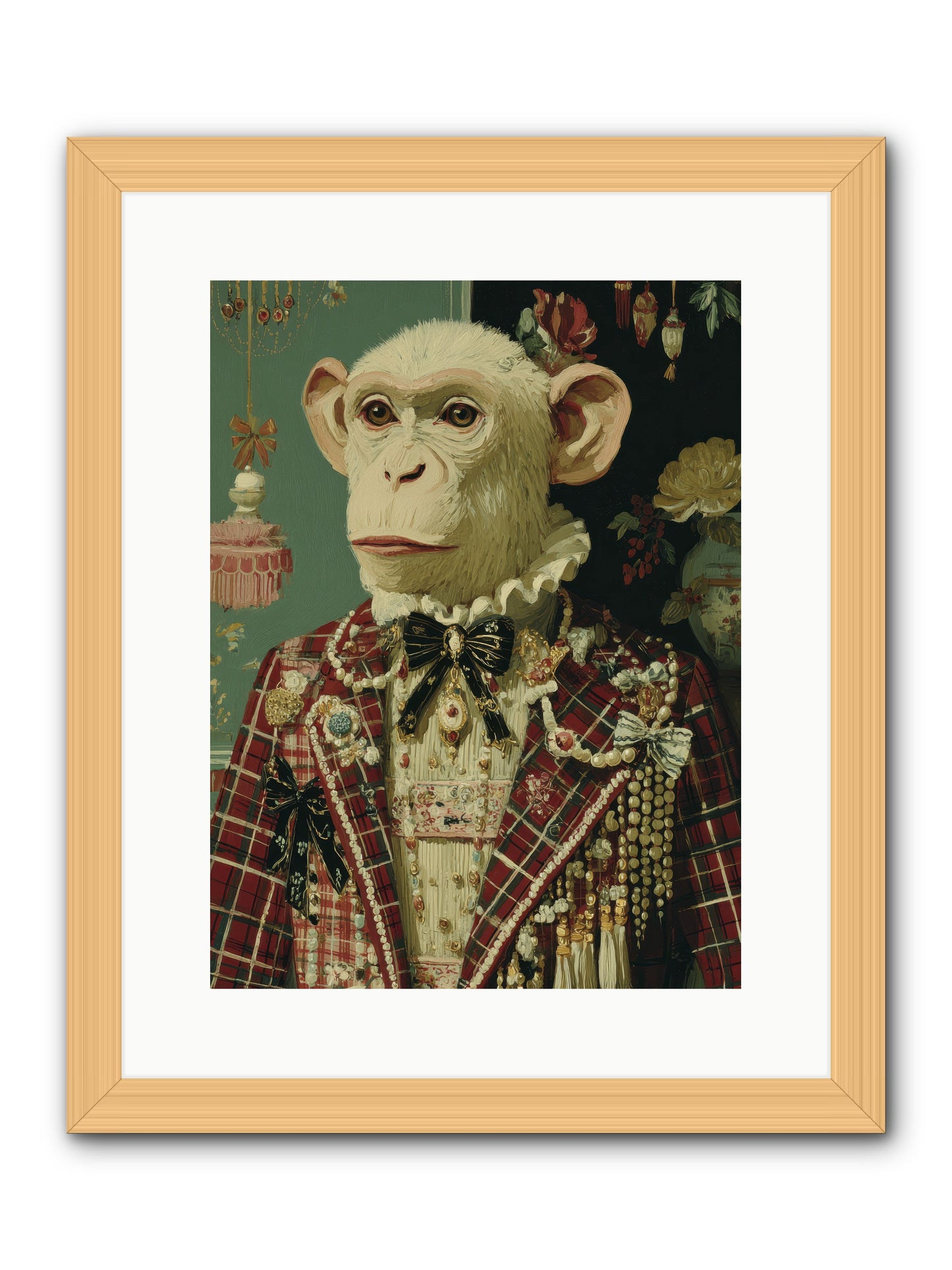 Enamored Traditions No.1 -- Framed Print - Natural 12x16