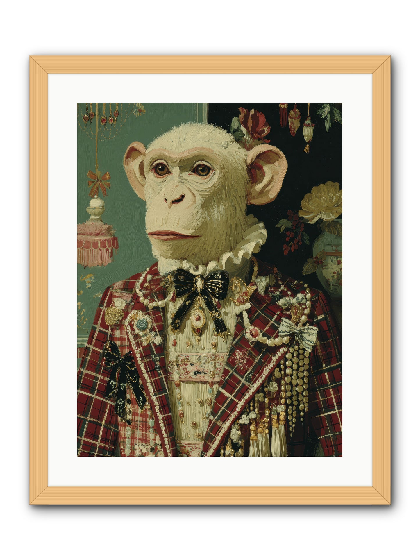 Enamored Traditions No.1 -- Framed Print - Natural 18x24