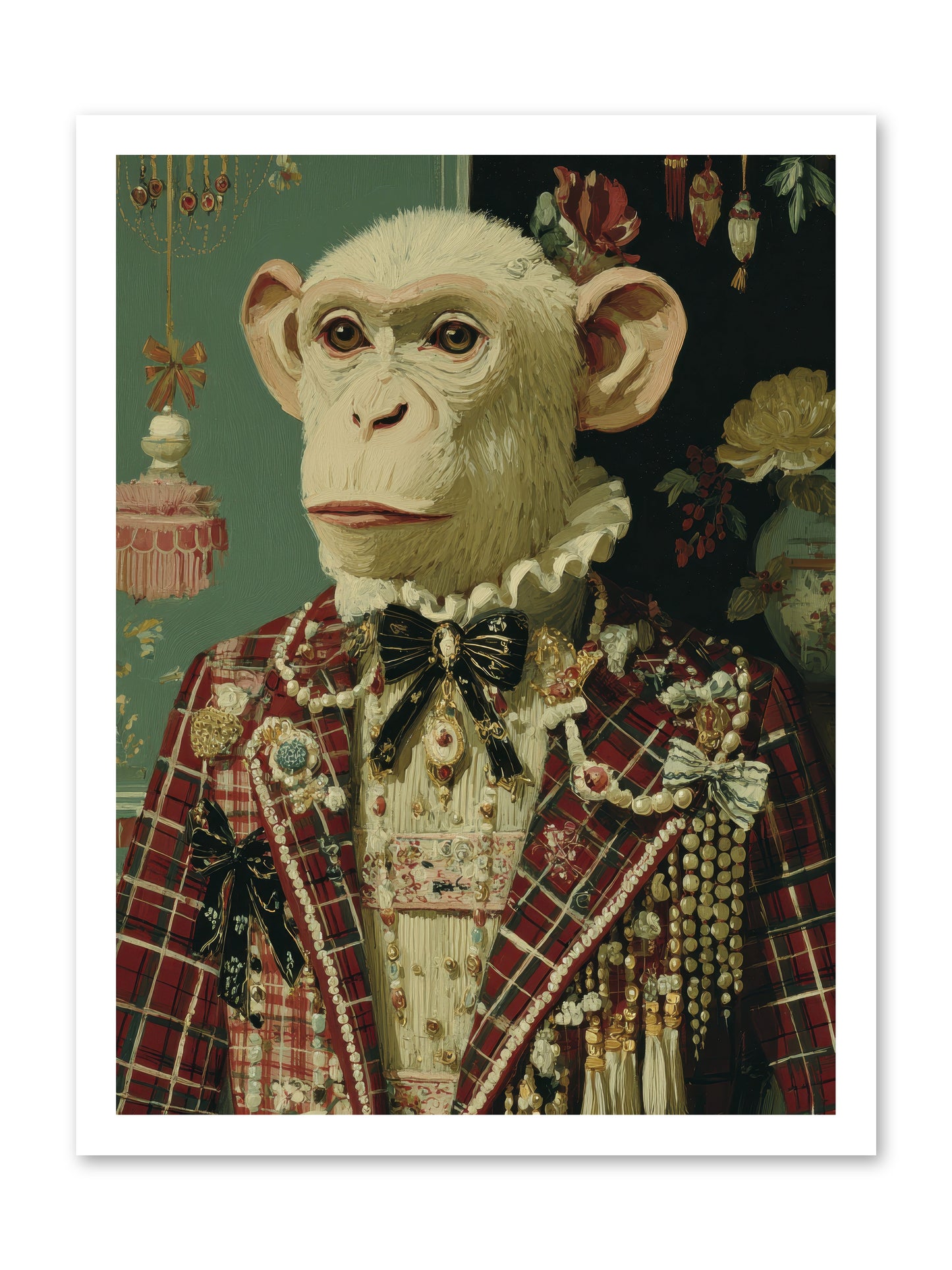 Enamored Traditions No.1 -- Loose Canvas Print 18x24