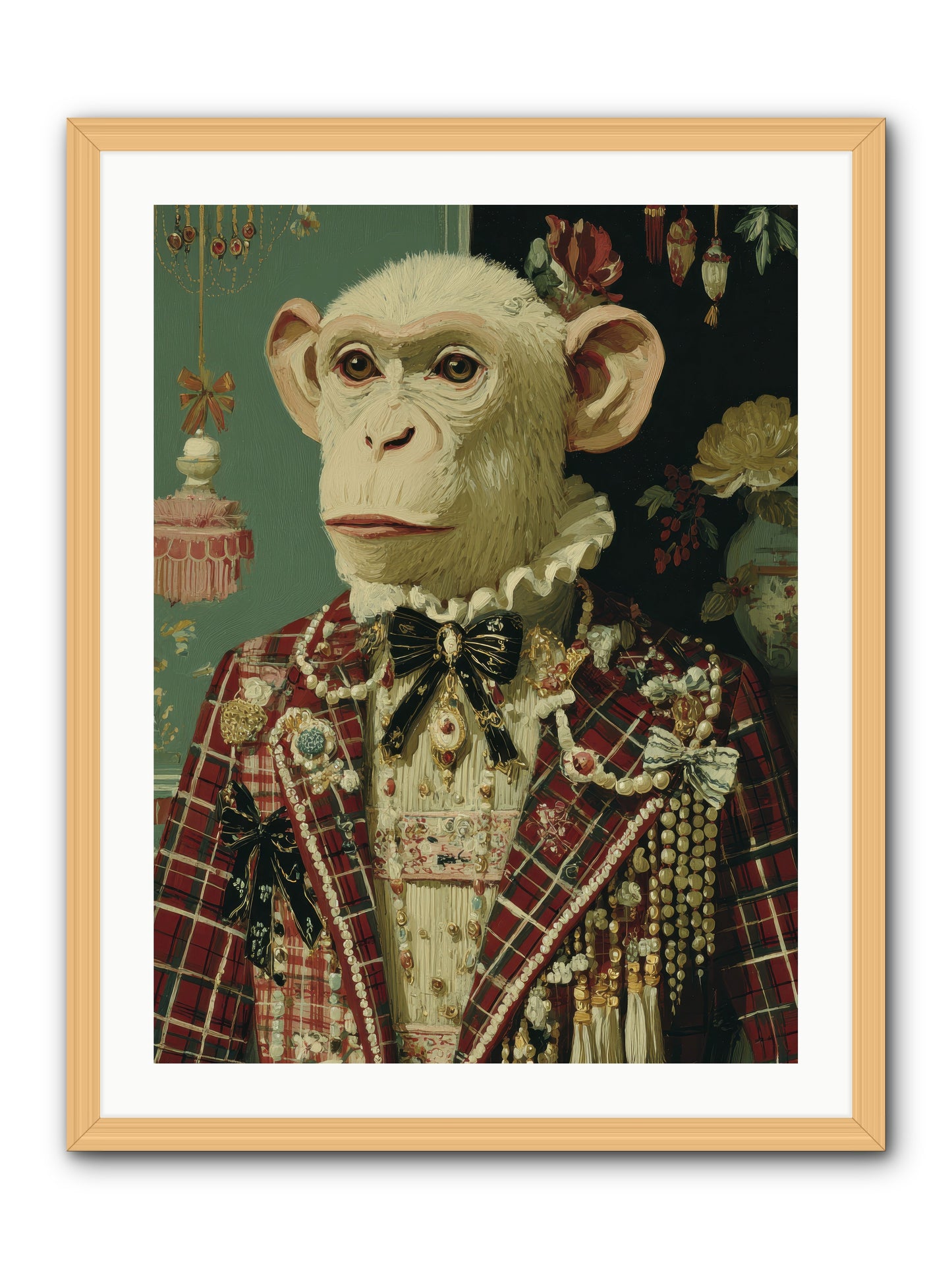 Enamored Traditions No.1 -- Framed Print - Natural 24x32