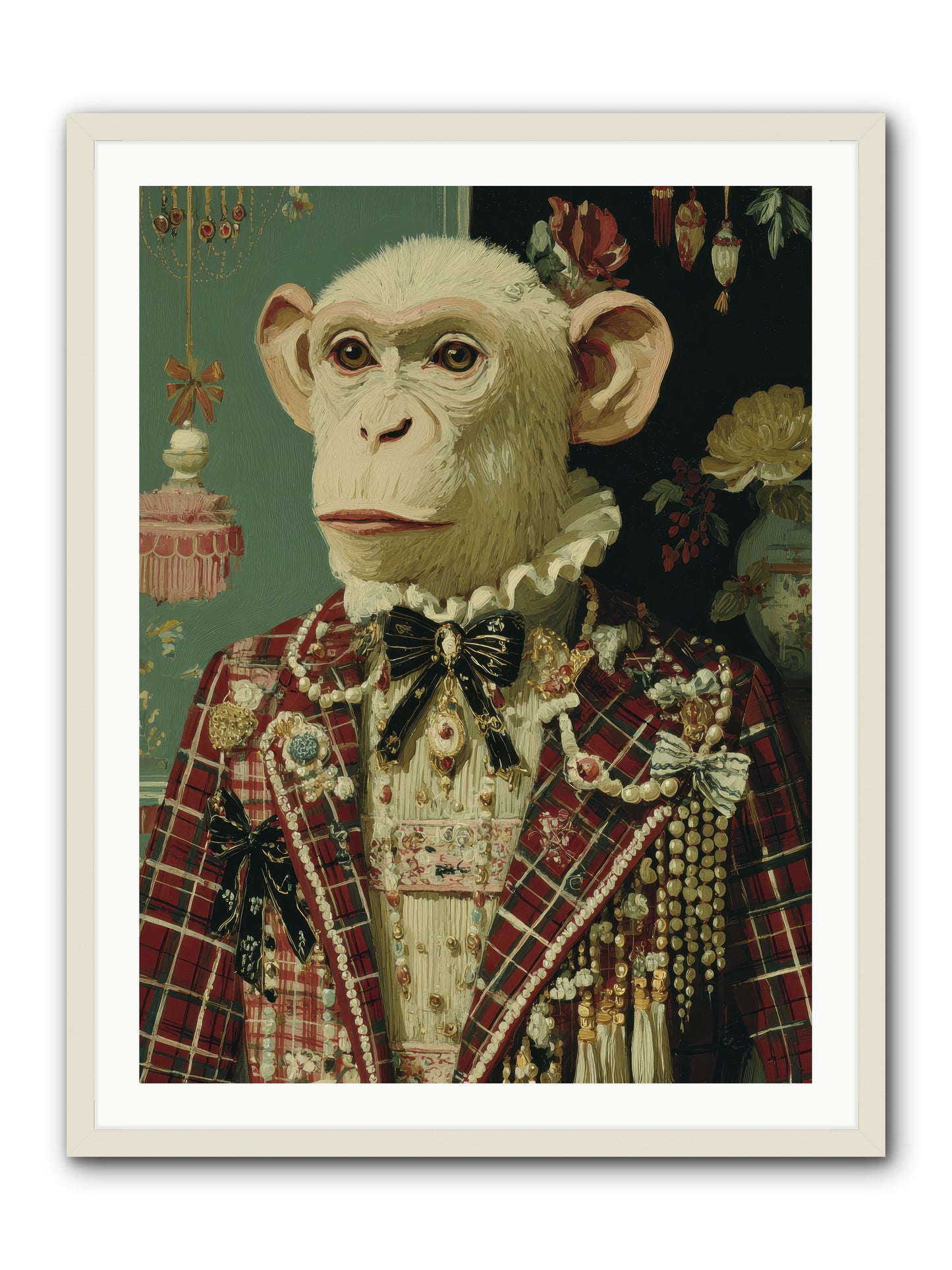 Enamored Traditions No.1 -- Framed Print - White 30x40