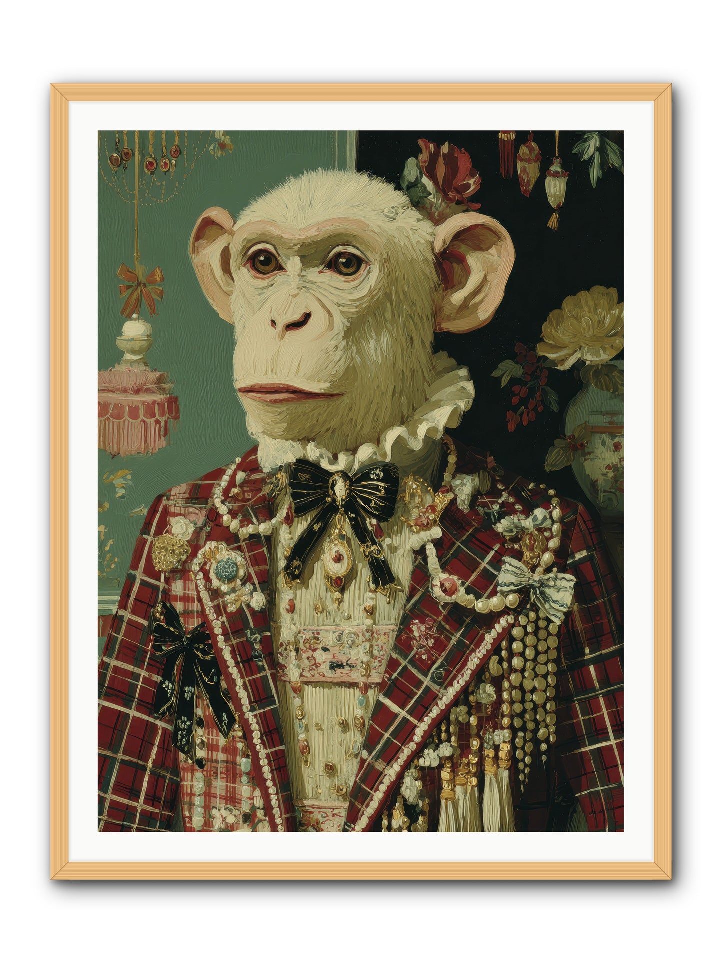 Enamored Traditions No.1 -- Framed Print - Natural 36x48