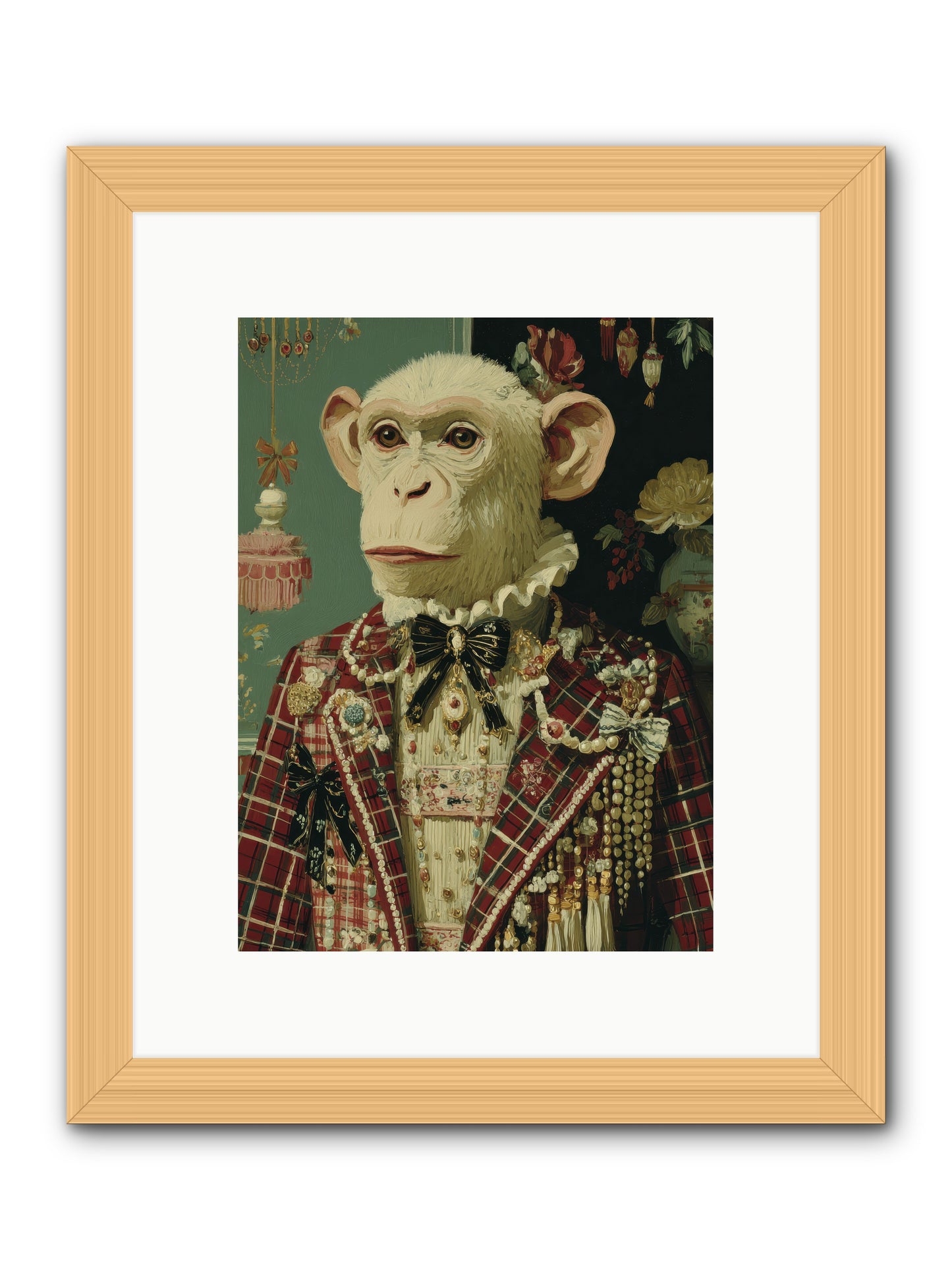Enamored Traditions No.1 -- Framed Print - Natural 9x12