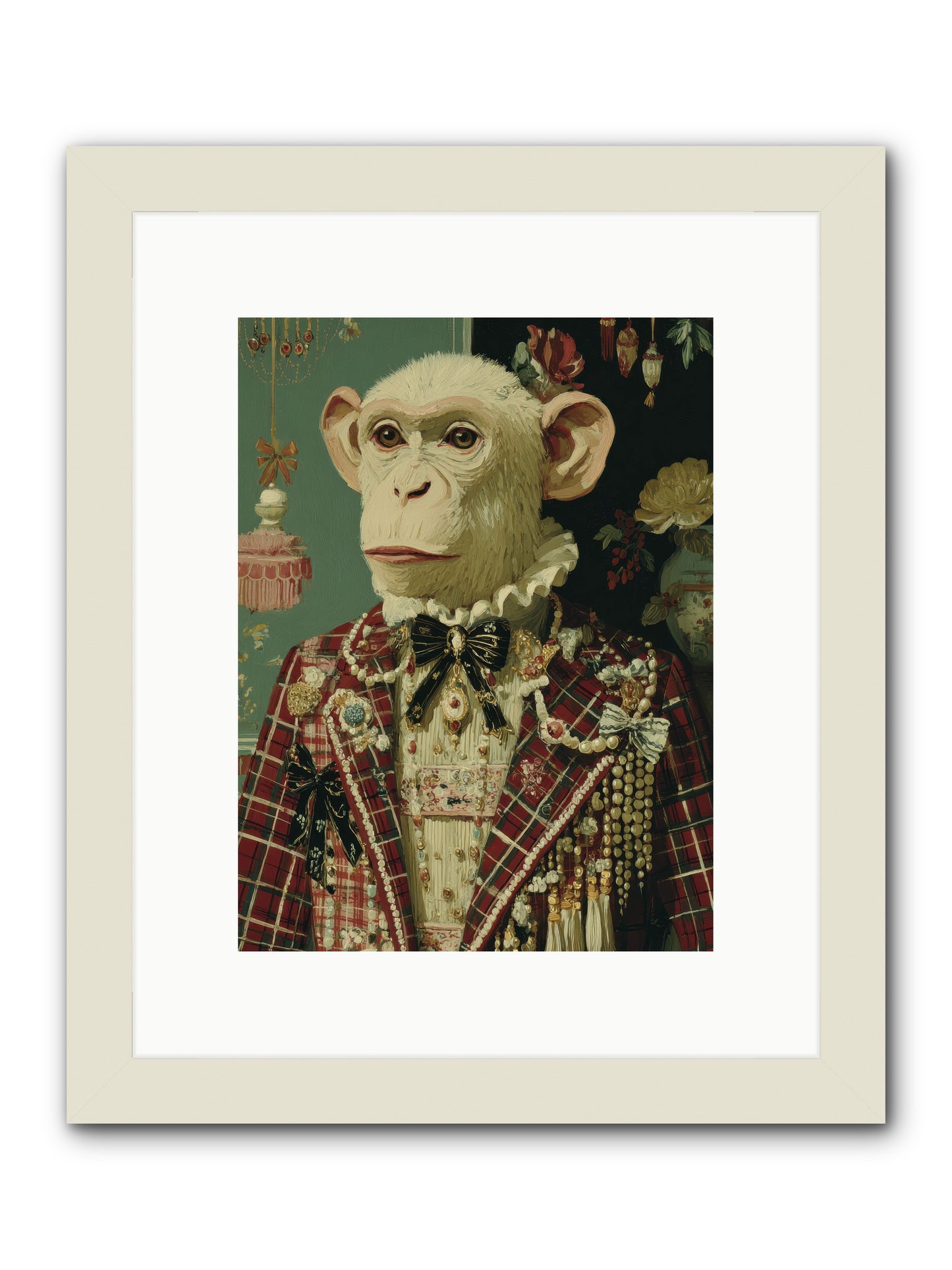 Enamored Traditions No.1 -- Framed Print - White 9x12