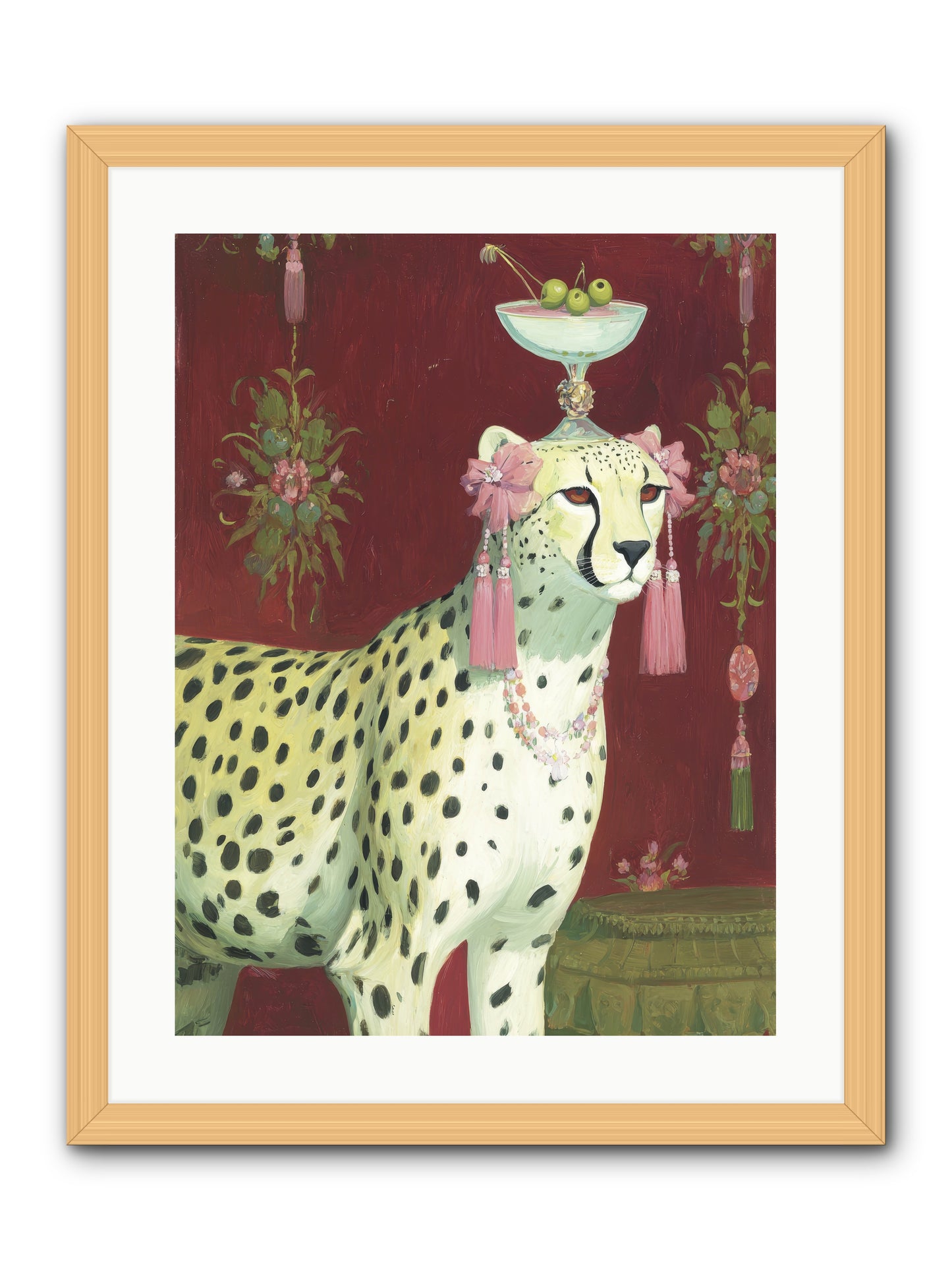 Enchanted Procession -- Framed Print - Natural 18x24